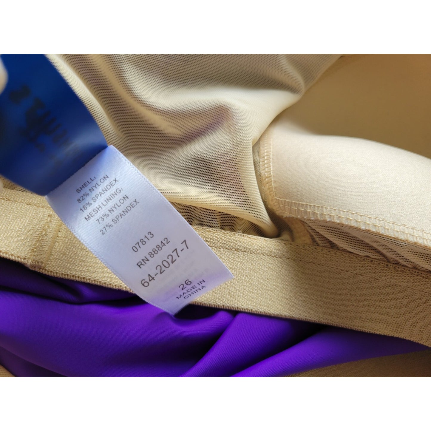 Swimsuits for All Womens Swimsuit 26 Plus Top Only Purple Bra Adjustable Strap