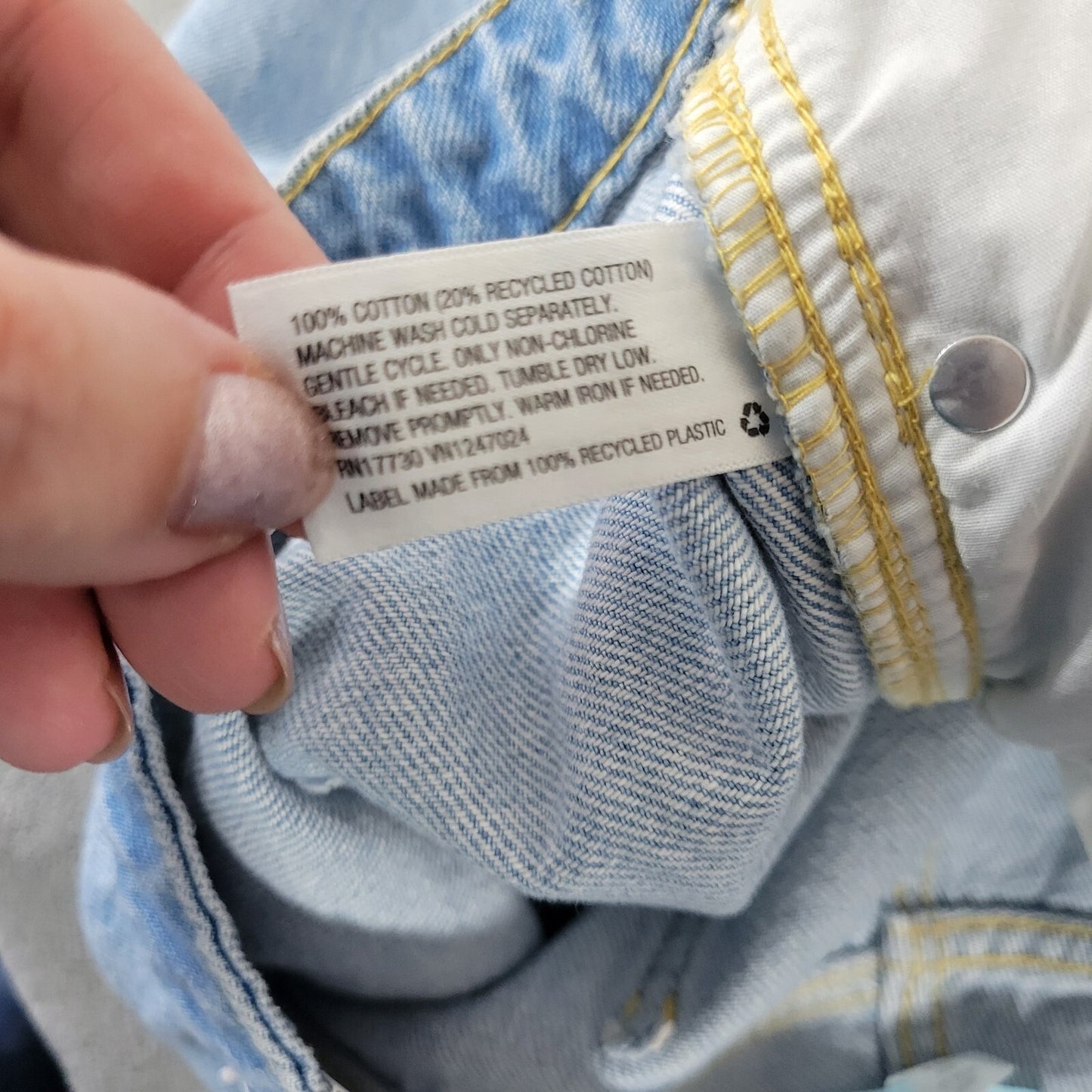 Future Collective Womens Jeans 28 Straight Leg Light Blue Denim Zip Fly Raw Hem