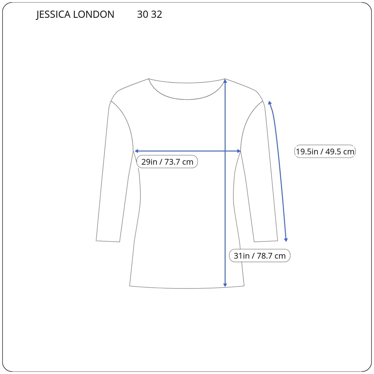 Jessica London Womens Top 30 32 Plus Tee Tunic 3/4 Sleeve Rayon Spandex Gold