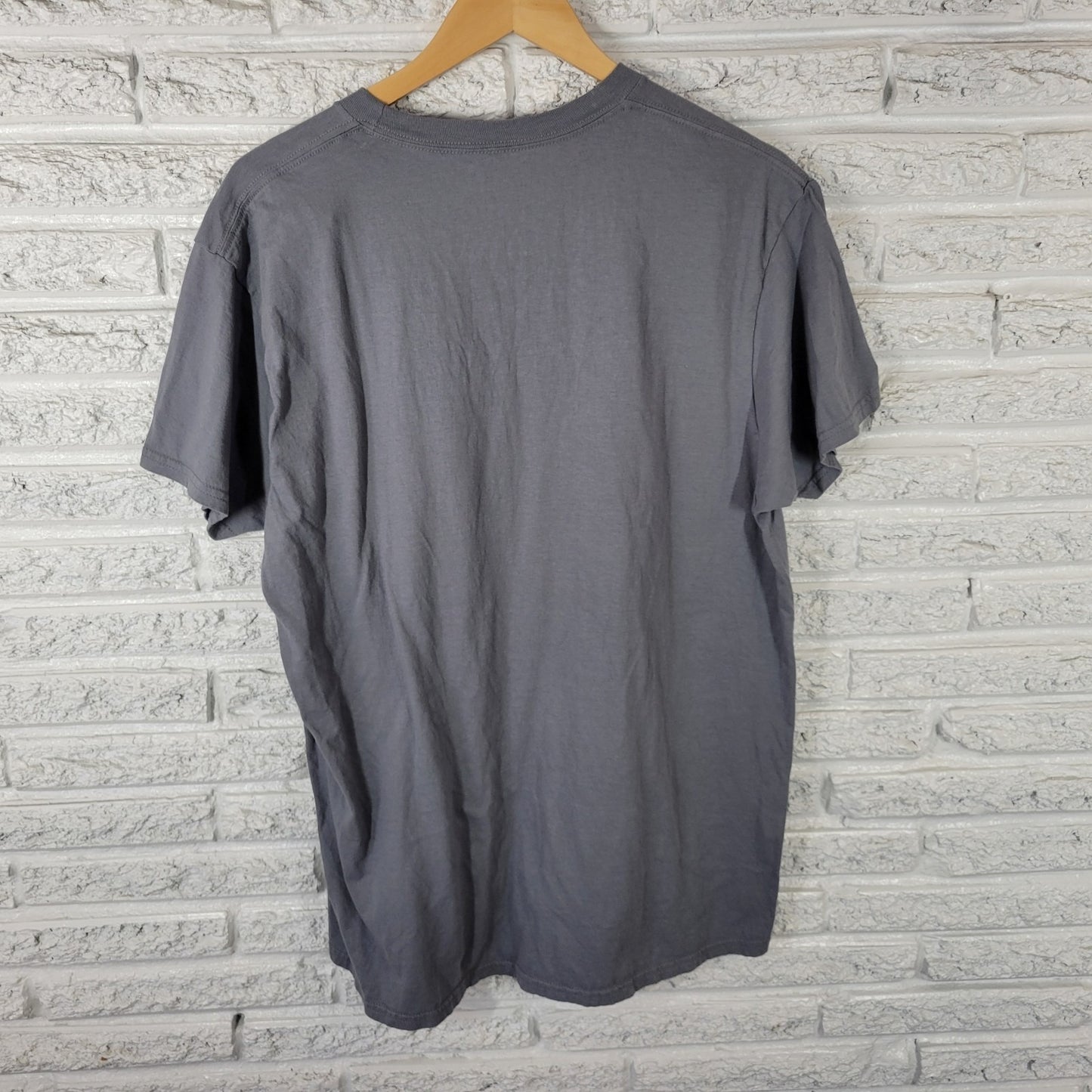 Womens Top XL Tee Short Sleeve Gray Praying Mama Glitter Christian Cotton