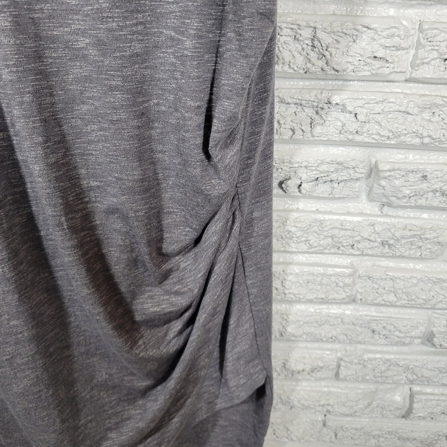 Tek Gear Dry Tek Womens Dress XL Tank Shift Gray Poly Blend Casual Comfy Stretch