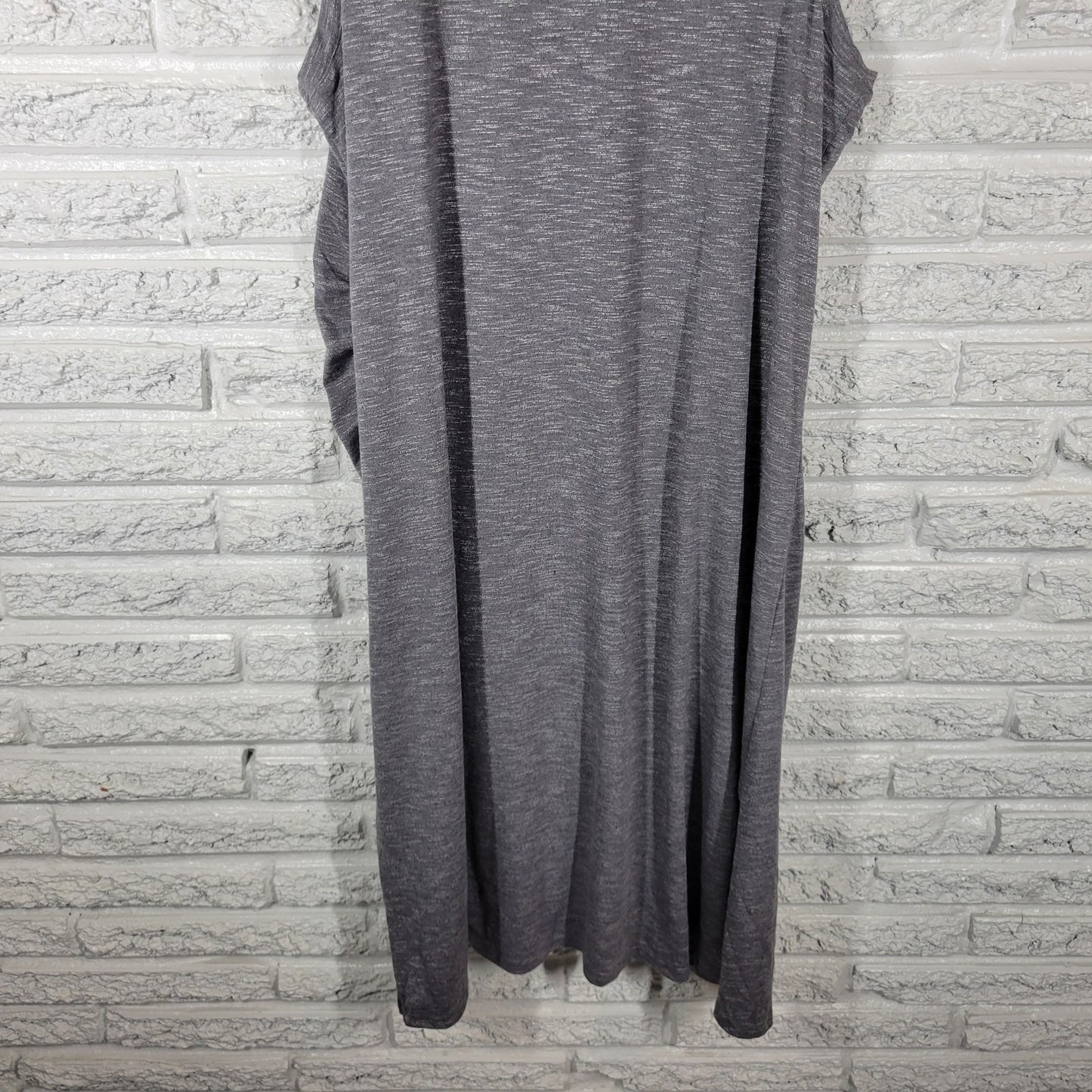 Tek Gear Dry Tek Womens Dress XL Tank Shift Gray Poly Blend Casual Comfy Stretch