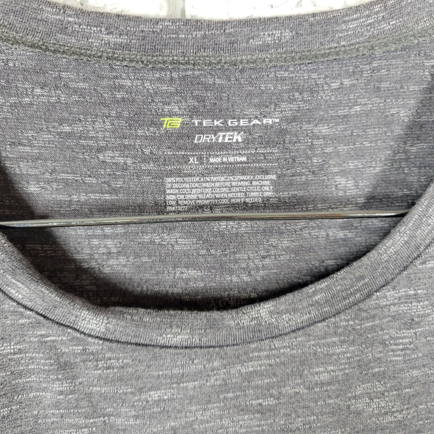 Tek Gear Dry Tek Womens Dress XL Tank Shift Gray Poly Blend Casual Comfy Stretch