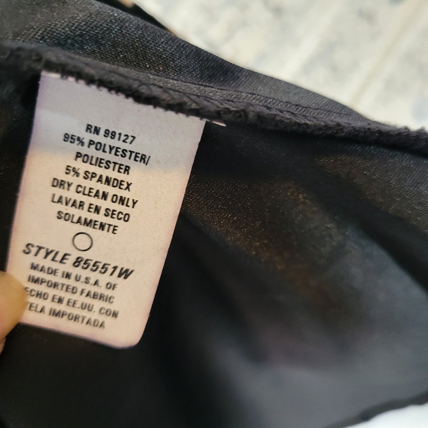 Anthony Mark Hankins Womens Vest 16W Open Sleeveless Black Animal Print Velour