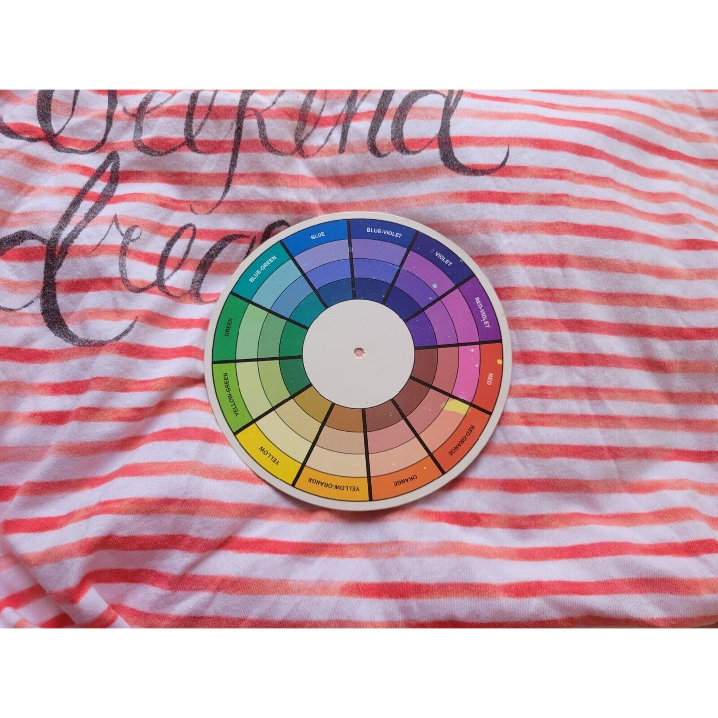 Cacique Womens Pajama Top 18 20 Short Sleeve Pink Stripe Lounge Weekend Dreamer