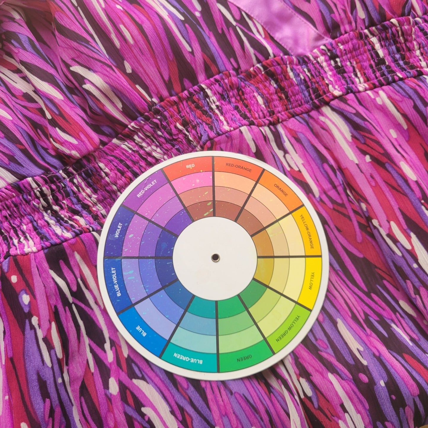 New York City Design Womens Top 22 Plus Swing Purple Watercolor Handkerchief Hem