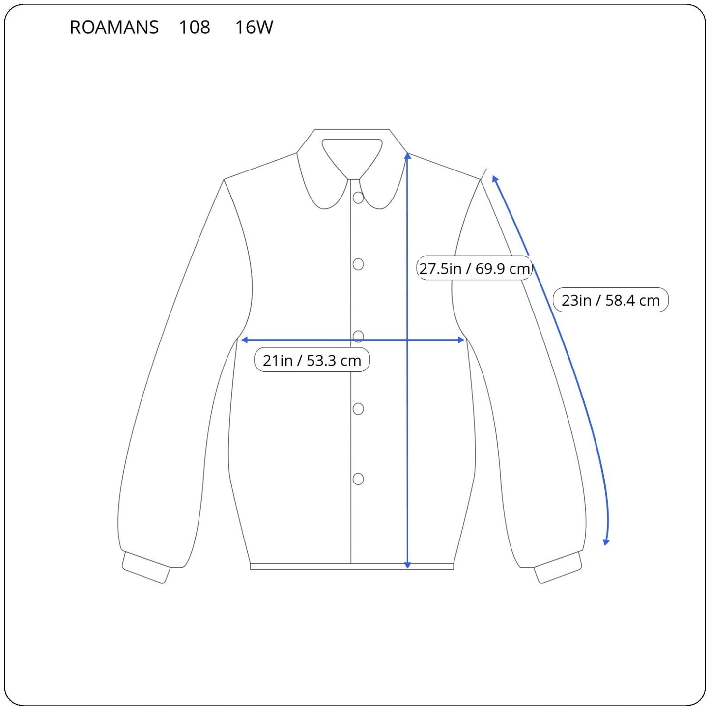 Roamans Womens Top 16W Plus Long Sleeve Button Up Purple Stripe Cotton Office