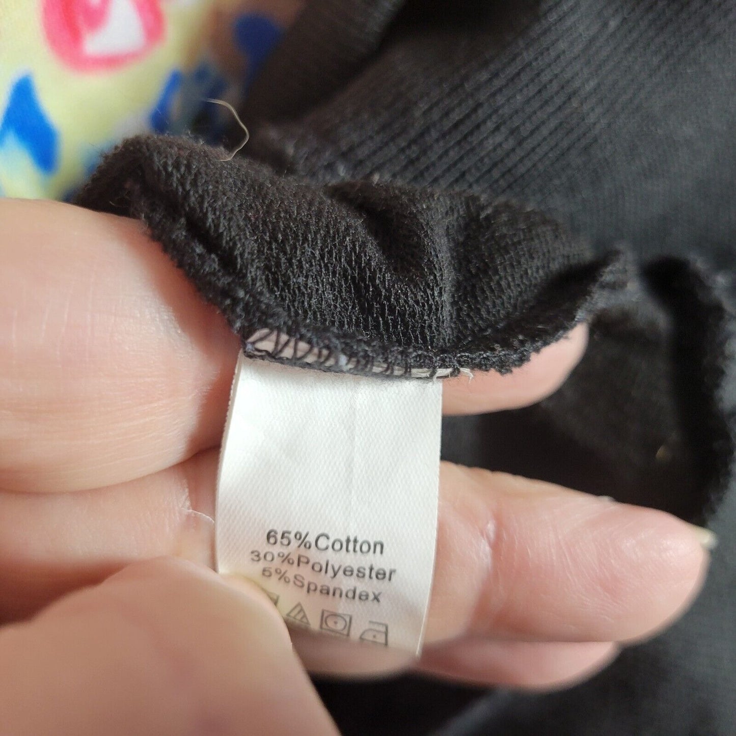 Shein Curve Women Sweatshirt 3XL Plus Pink Black Floral Cotton Blend Lightweight