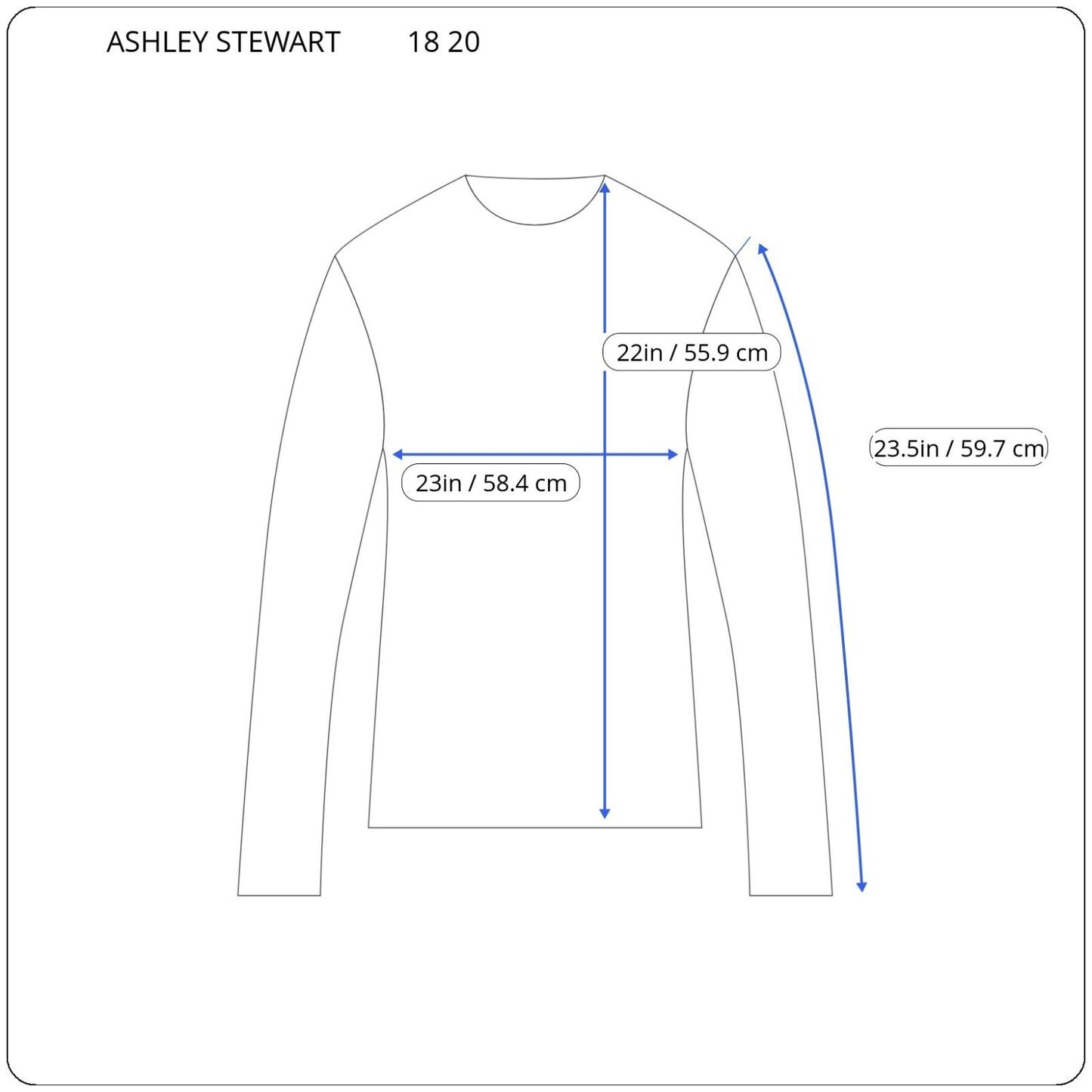 Ashley Stewart Womens Top 18 20 Plus Crop Long Sleeve Blue Animal Print Ruched