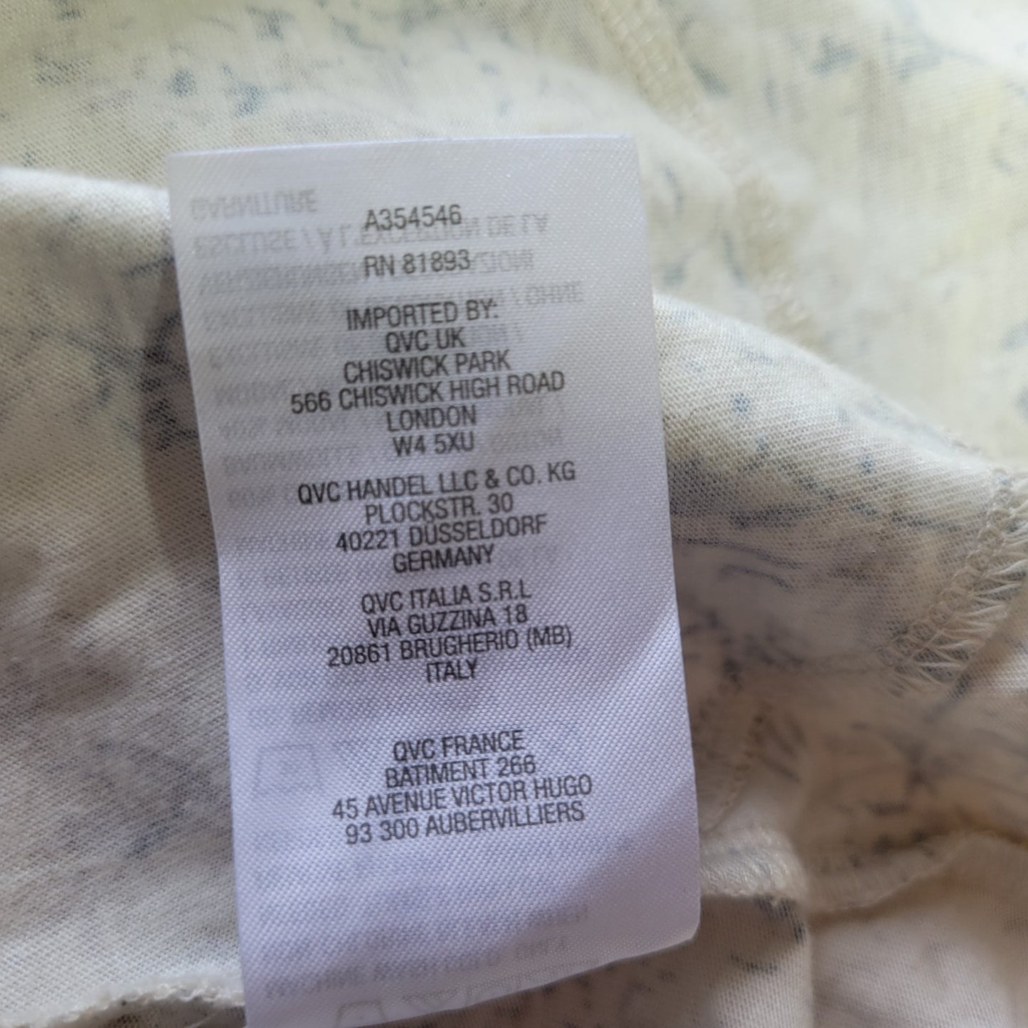 LOGO Lori Goldstein QVC Womens Top 1X Plus Tunic Mesh Beige Floral Embroidered