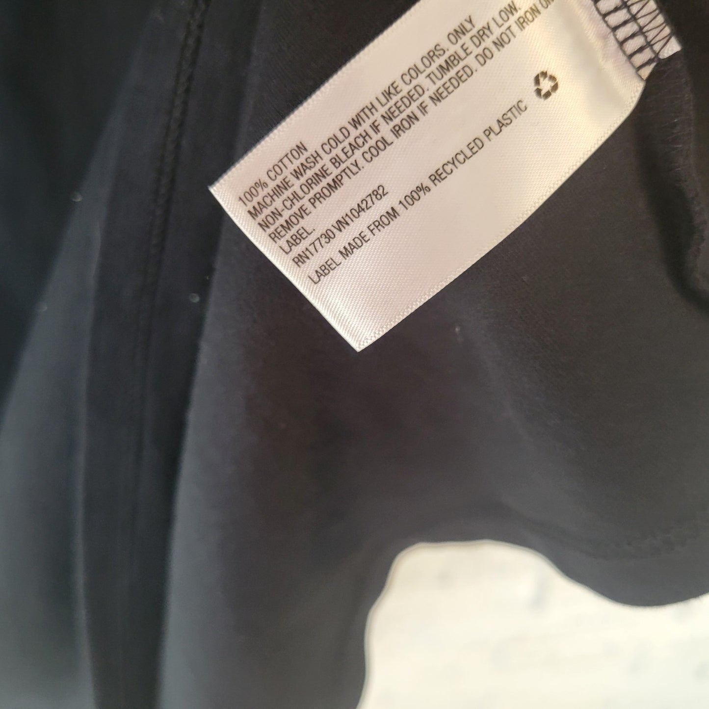 Ava Viv Womens Dress 1X Plus Short Sleeve Black Cotton Pullover Casual Comfy