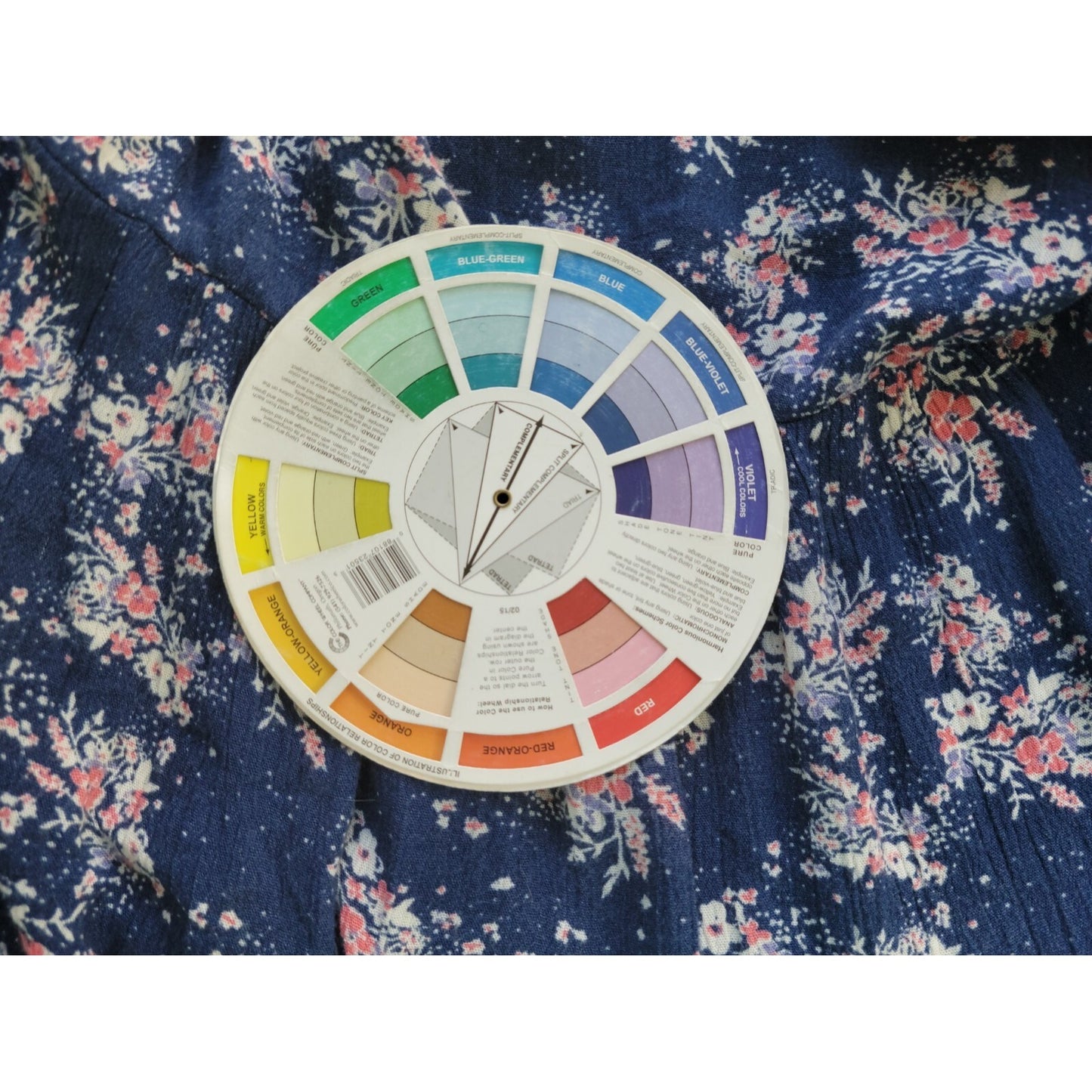 Torrid Womens Top 0 0X Plus Tank Keyhole Back Crochet Casual Blue Floral Rayon