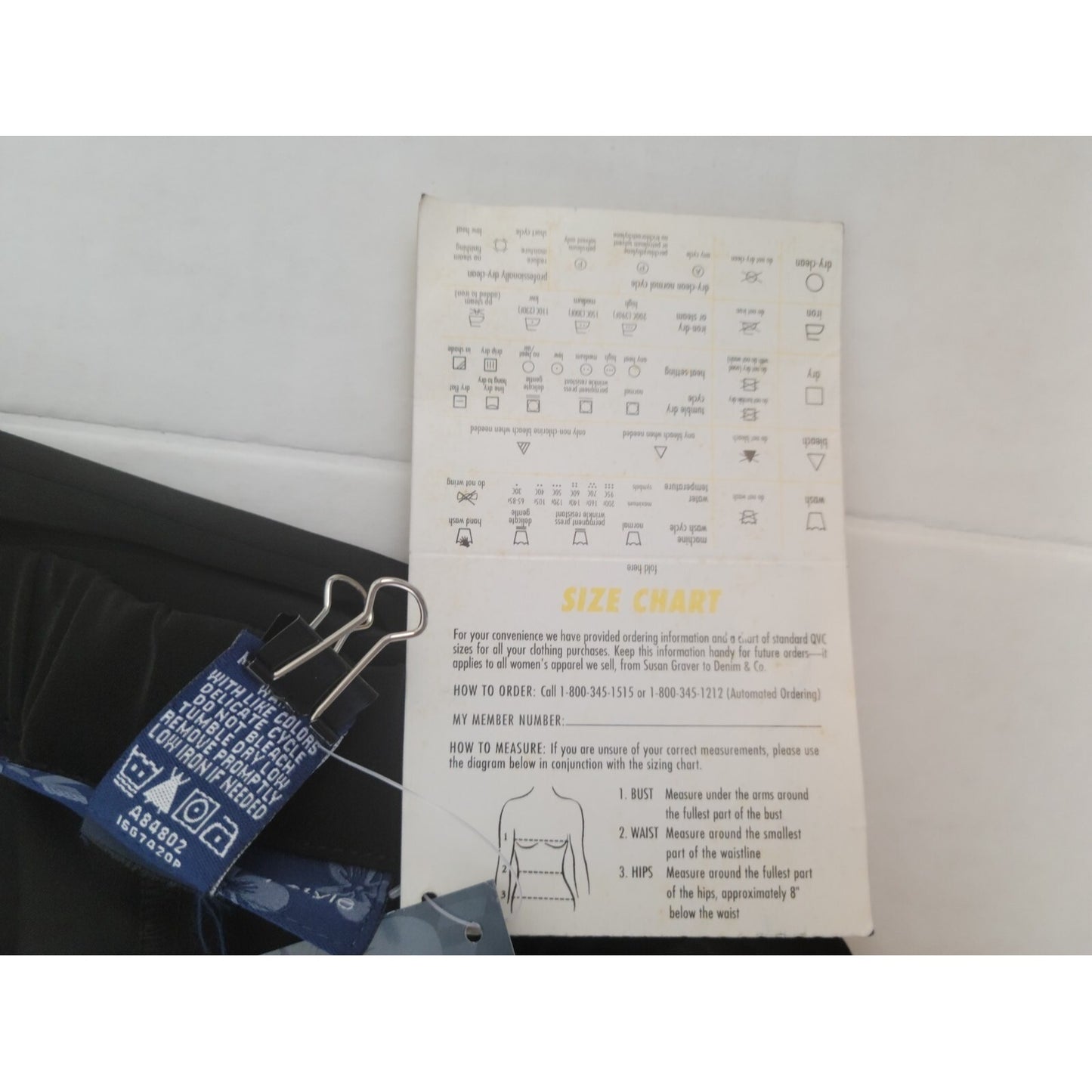 Susan Graver Style QVC Womens Pants PXL Office Black Zip Fly Comfort Waist New