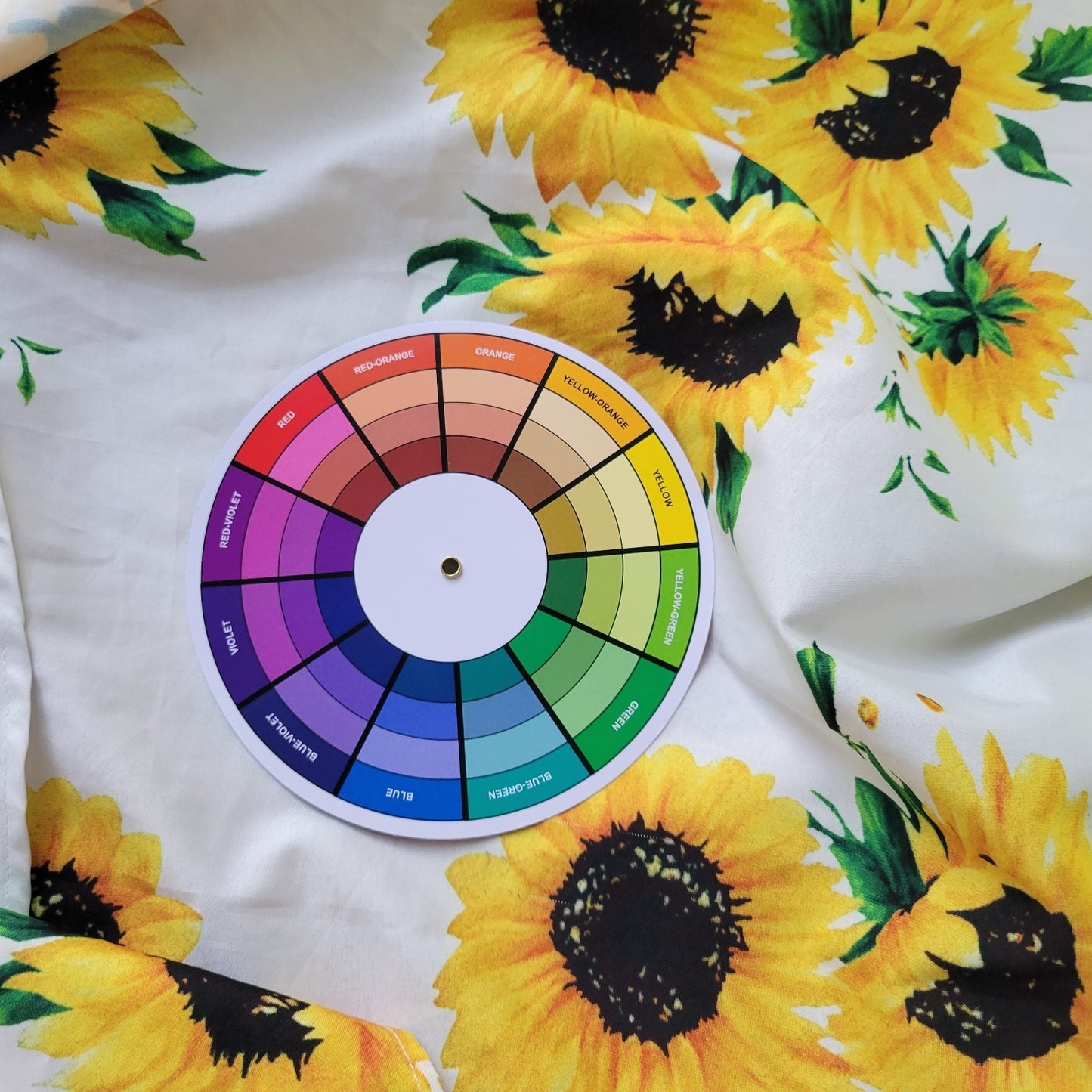 Rose Gal Womens Top 5X Plus Cold Shoulder Yellow Sunflowers Adjustable Straps