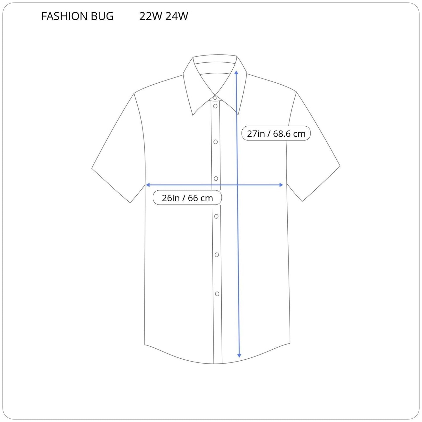 Fashion Bug Womens Top 22W 24W Button Butterflies Lightweight Flower Black Plaid