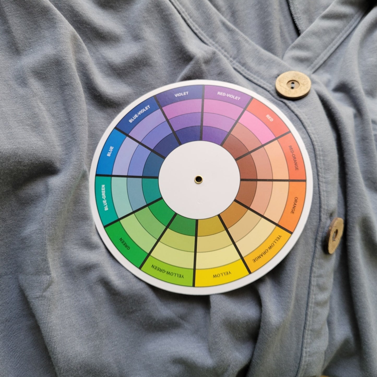 Zenana Premium Womens Top XL Cardigan Blue Button Up Poly Blend Casual Tied Hem