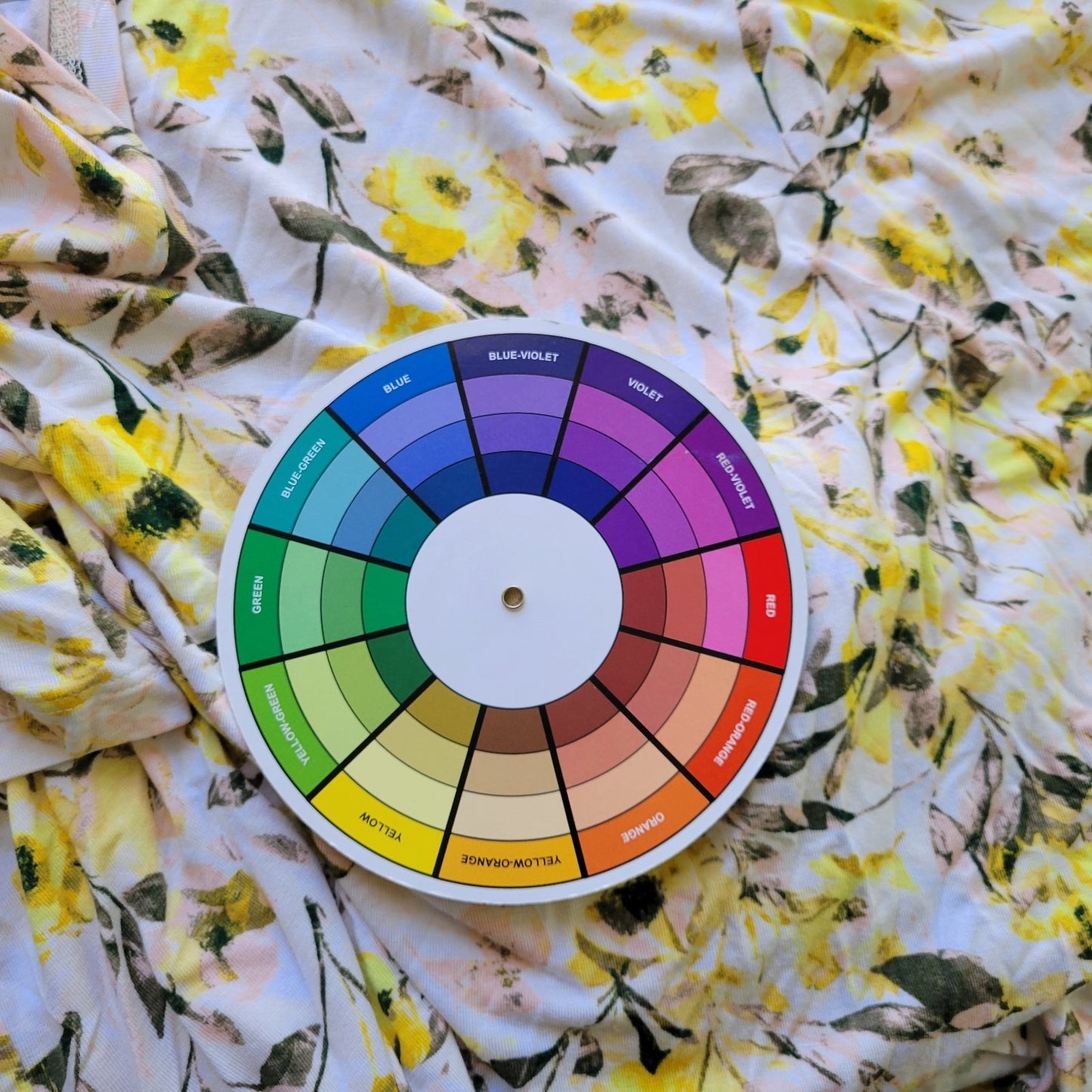 Lane Bryant Womens Top 26 28 Plus Tunic Yellow Floral Rayon Spandex Casual Knit