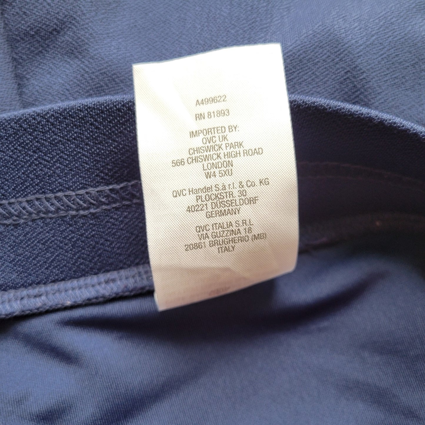 Isaac Mizrahi Live QVC Womens Skirt 3XP Mini Flare Blue Poly Blend Comfy Casual