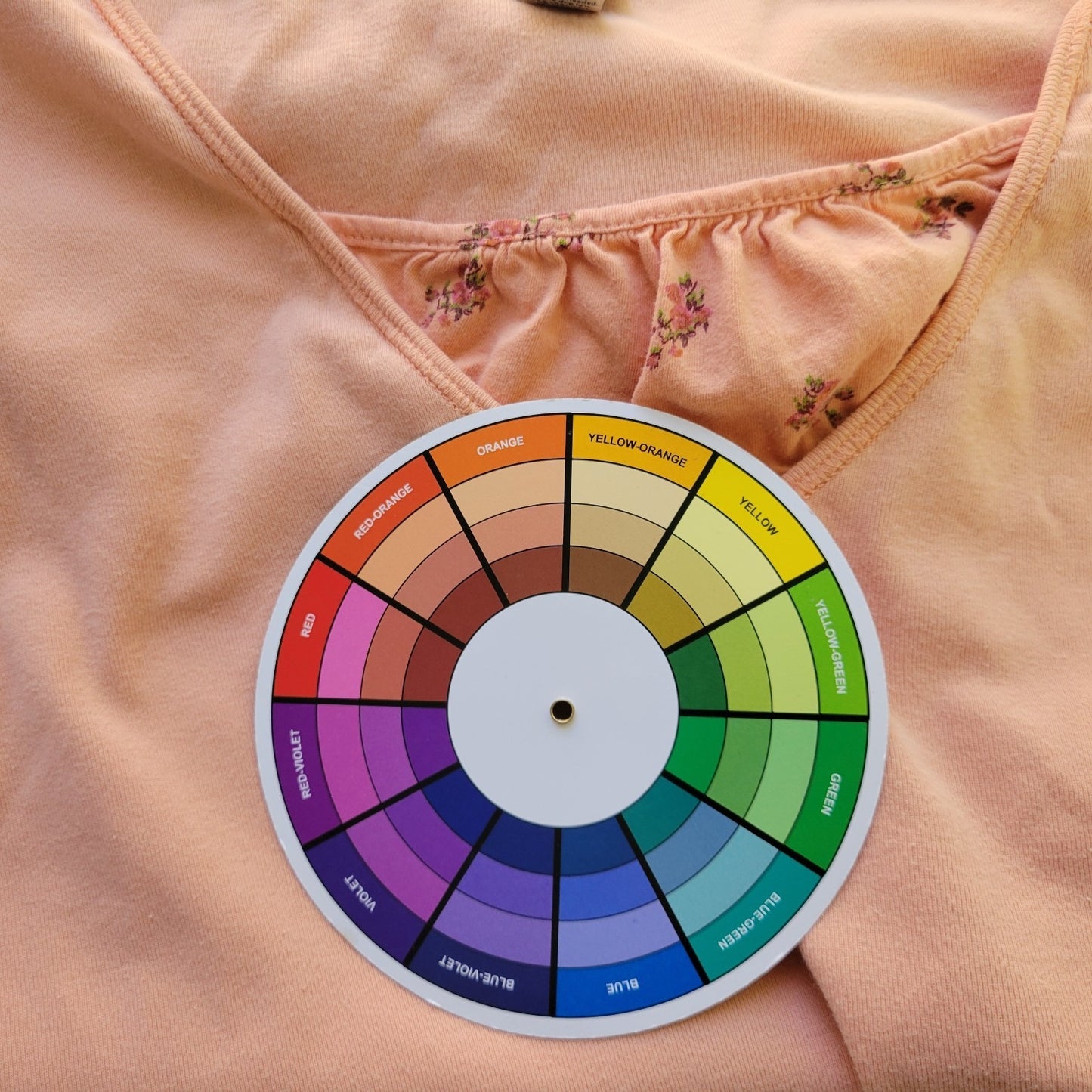 Venezia Womens Top 18 20 Plus Short Sleeve Orange Floral Cotton Casual Comfy