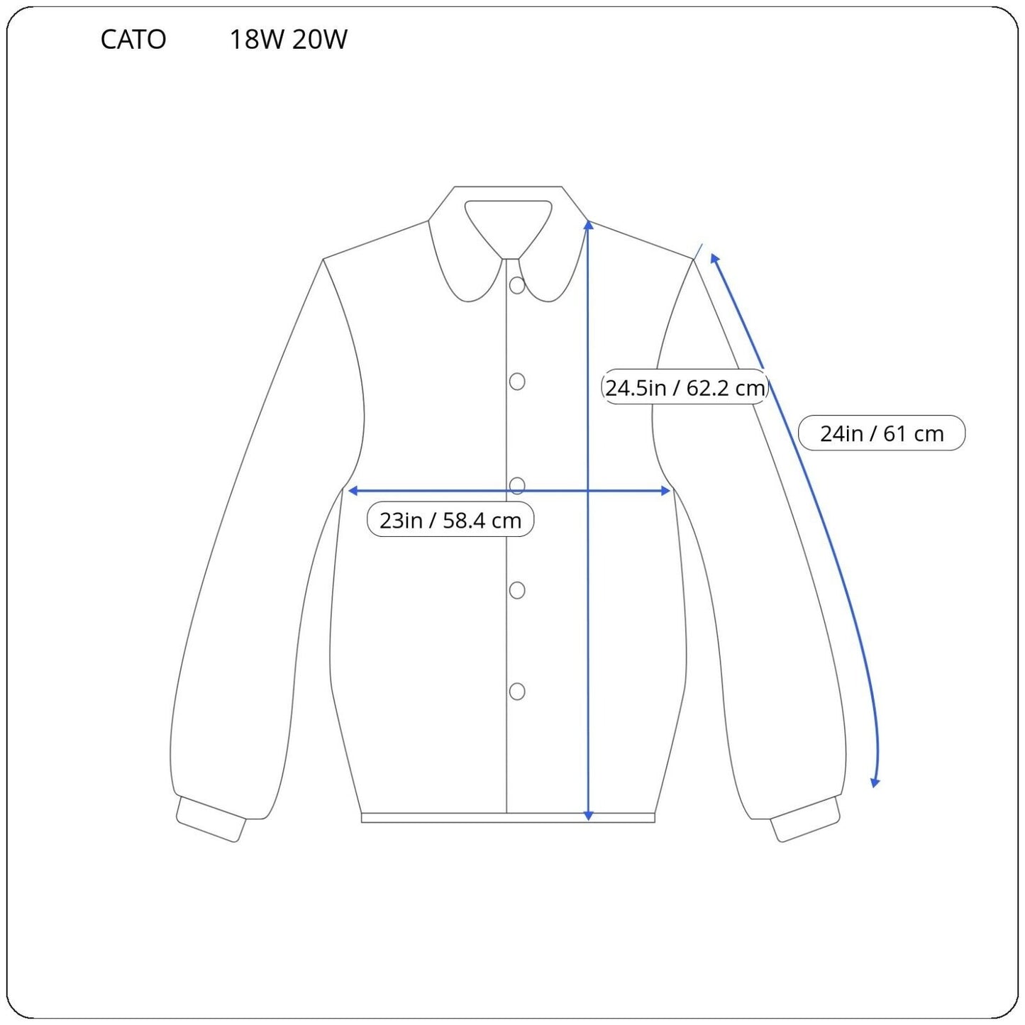 Cato Womens Shirt 18W 20W Plus Collar Button Up Green Stripe Career Casual