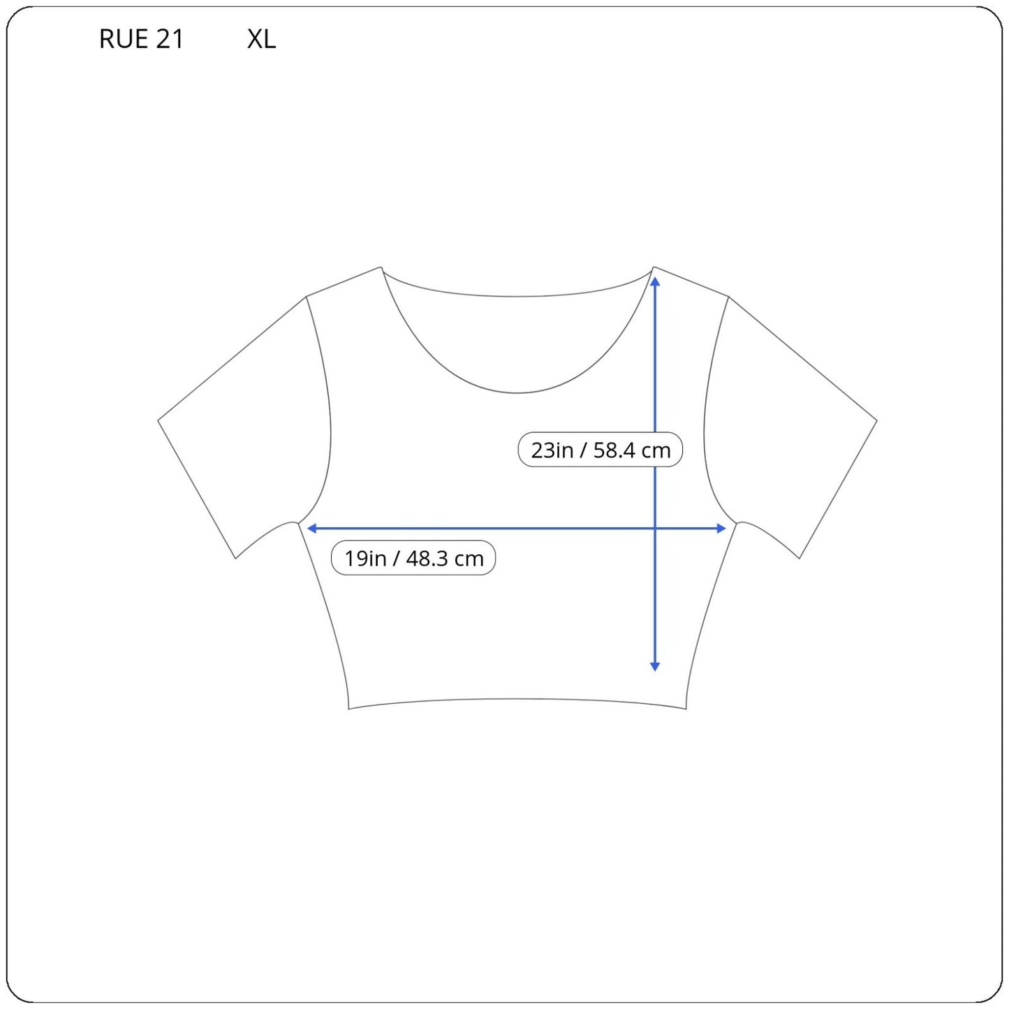 Rue 21 Womens Top XL Crop Green Puff Sleeve On Off Shoulder Ruched Keyhole