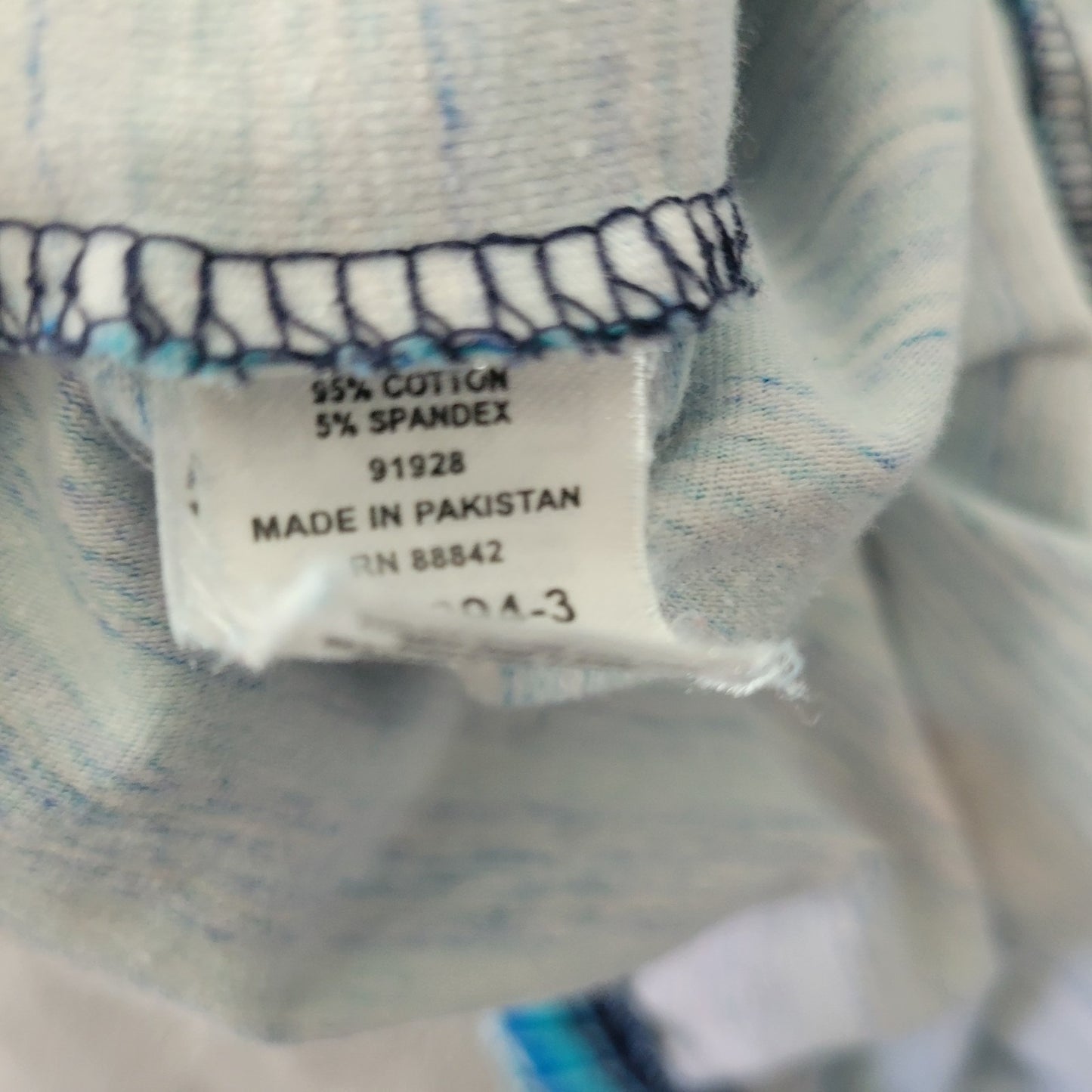 Dreams Co Womens Pants 4X 34 36 Plus Jogger Blue Stripe Lounge Comfy Pull On