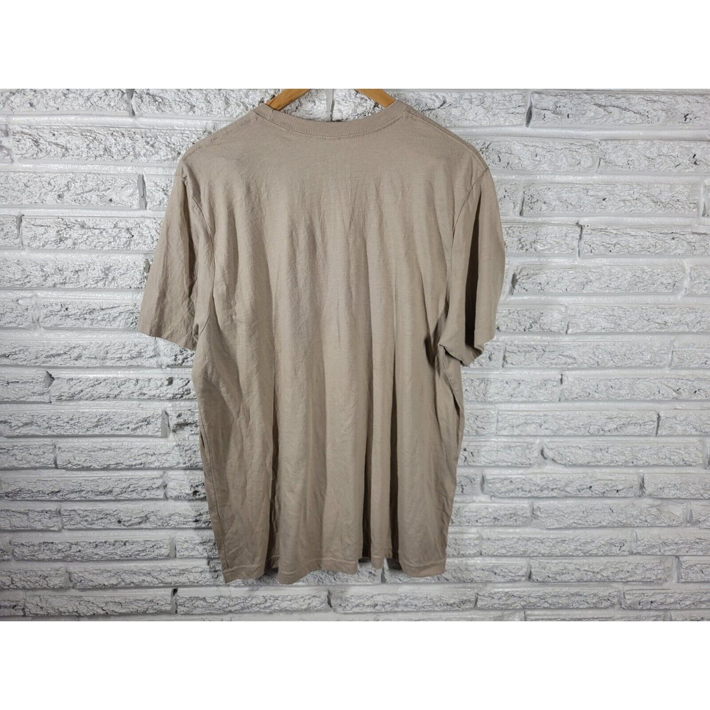 Thanksgiving Womens Top 2XL Thankful Short Sleeve Rainbow Beige Cotton Blend