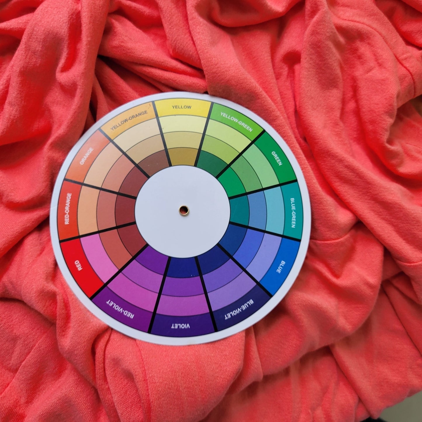 Lane Bryant Womens Top 26 28 Plus Tunic 3/4 Sleeve Orange Gathered Neckline