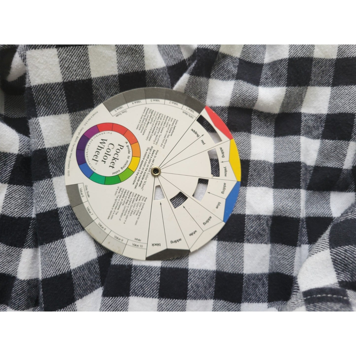 Lands End Womens Top 18W Plus Black Plaid Cotton Button Up Light Flannel Collar