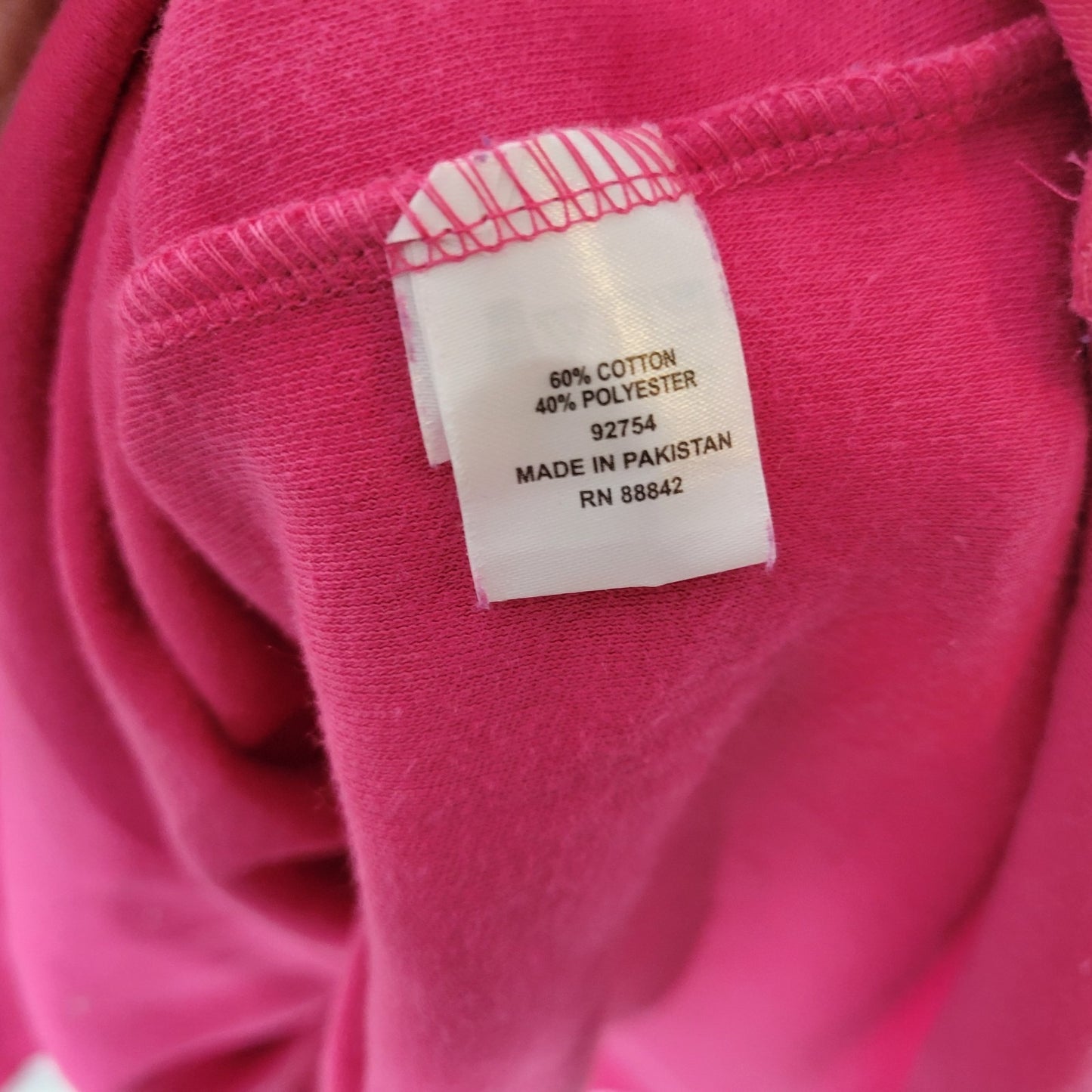 Women Within Womens Top 4X Plus Tunic Long Sleeve Pink Square Neck Casual Comfy