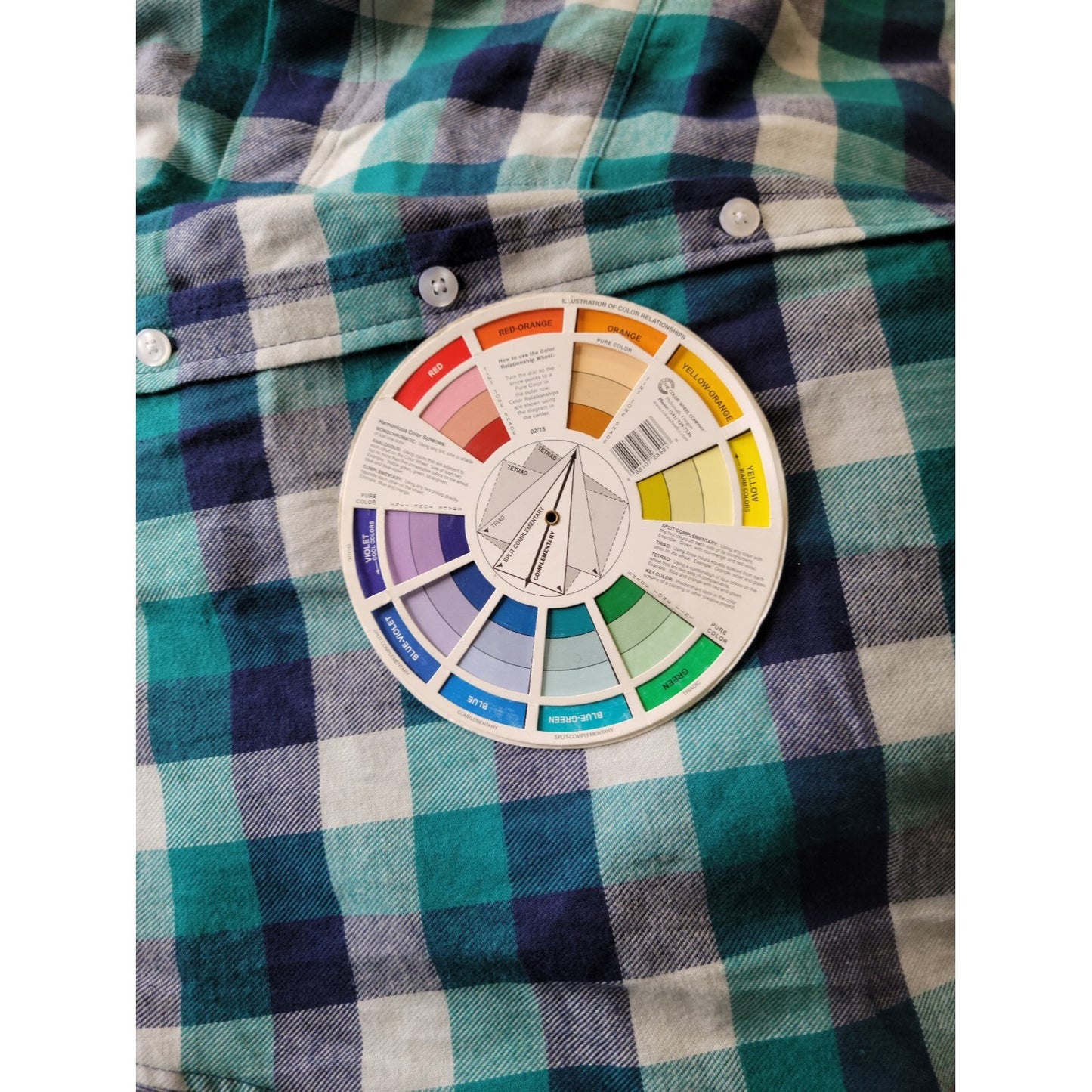 Wrangler Women Shirt Extra Large XL Button Up Blue Plaid Collar Cotton Casual