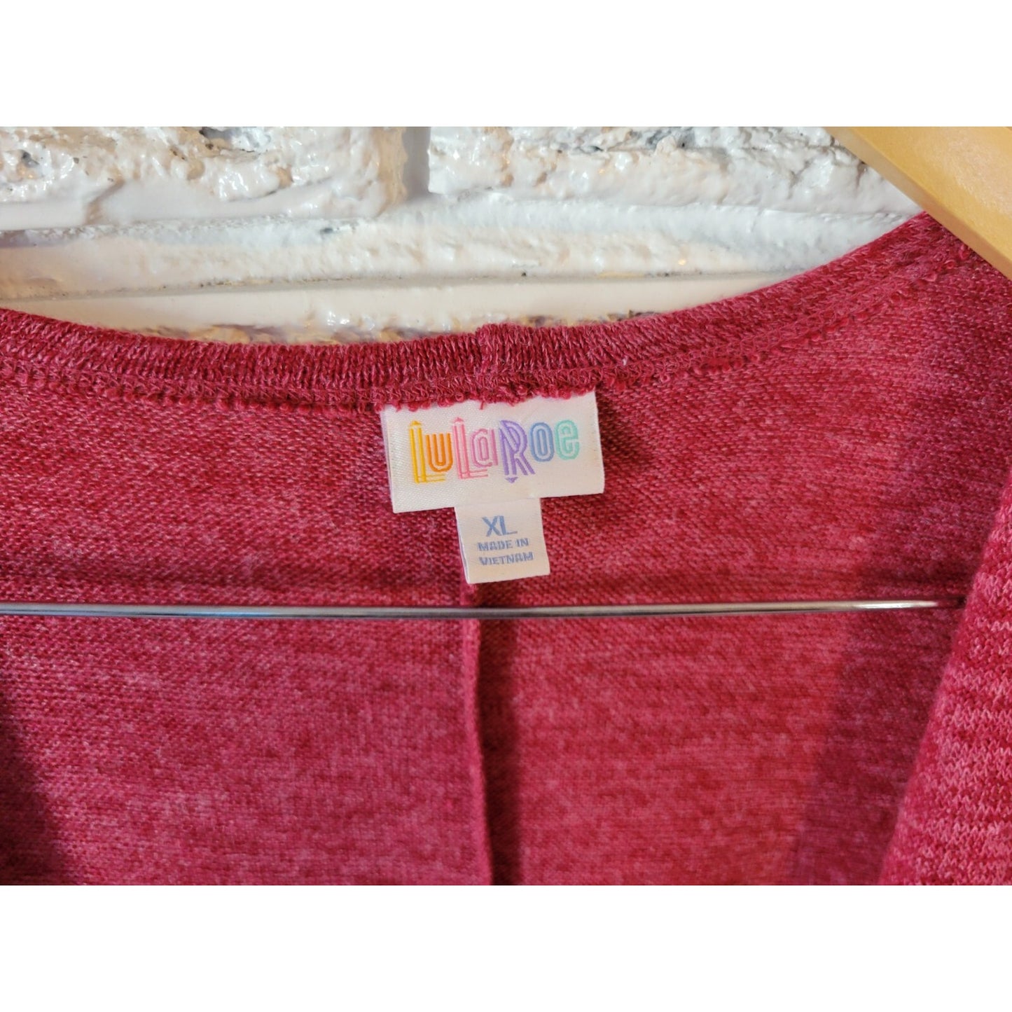 Lularoe Womens Sweater Extra Large Cardigan Open Duster Asymmetric Casual