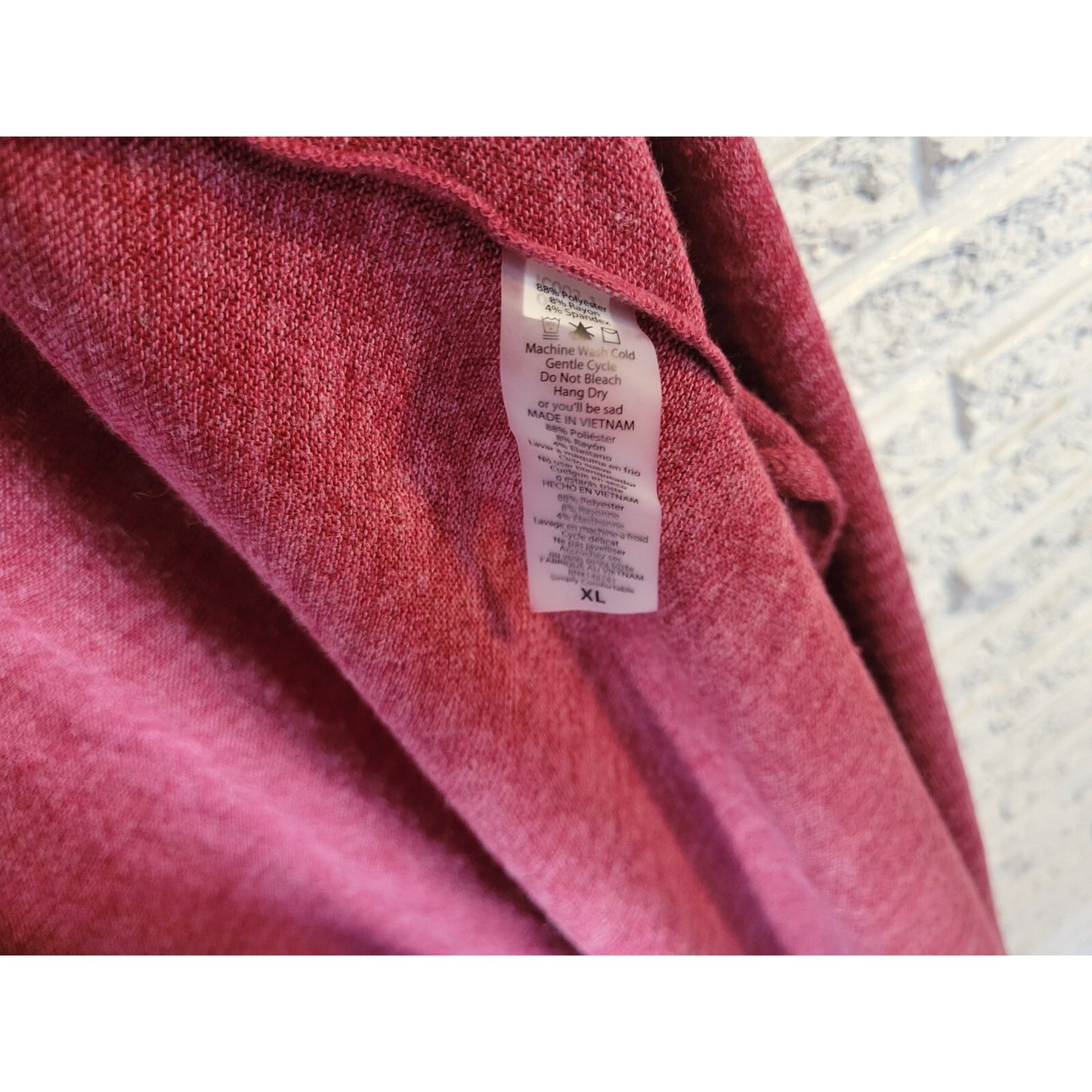 Lularoe Womens Sweater Extra Large Cardigan Open Duster Asymmetric Casual