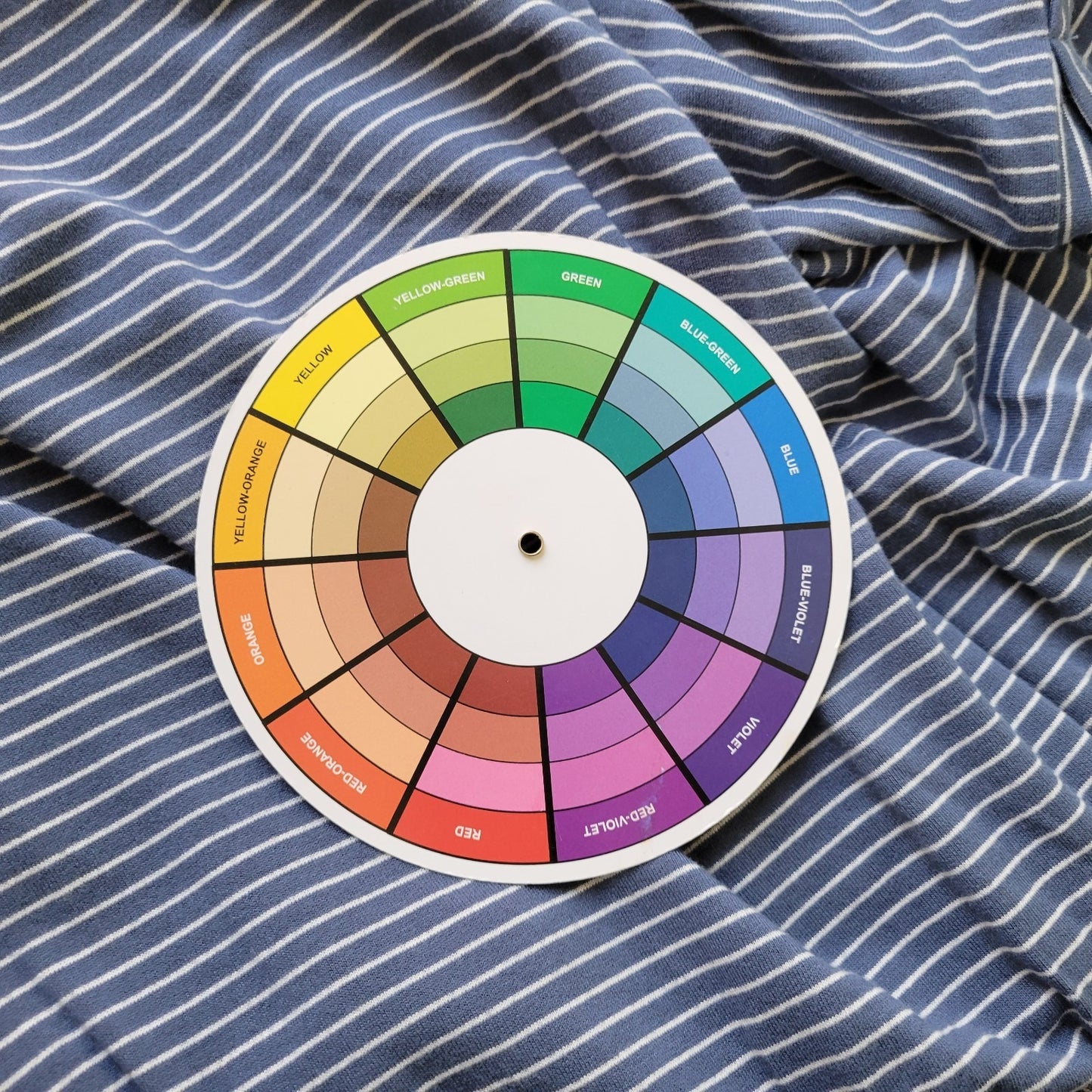 Hilary Radley Womens Dress Extra Large XL Mini Blue Stripe Pockets Comfy Casual