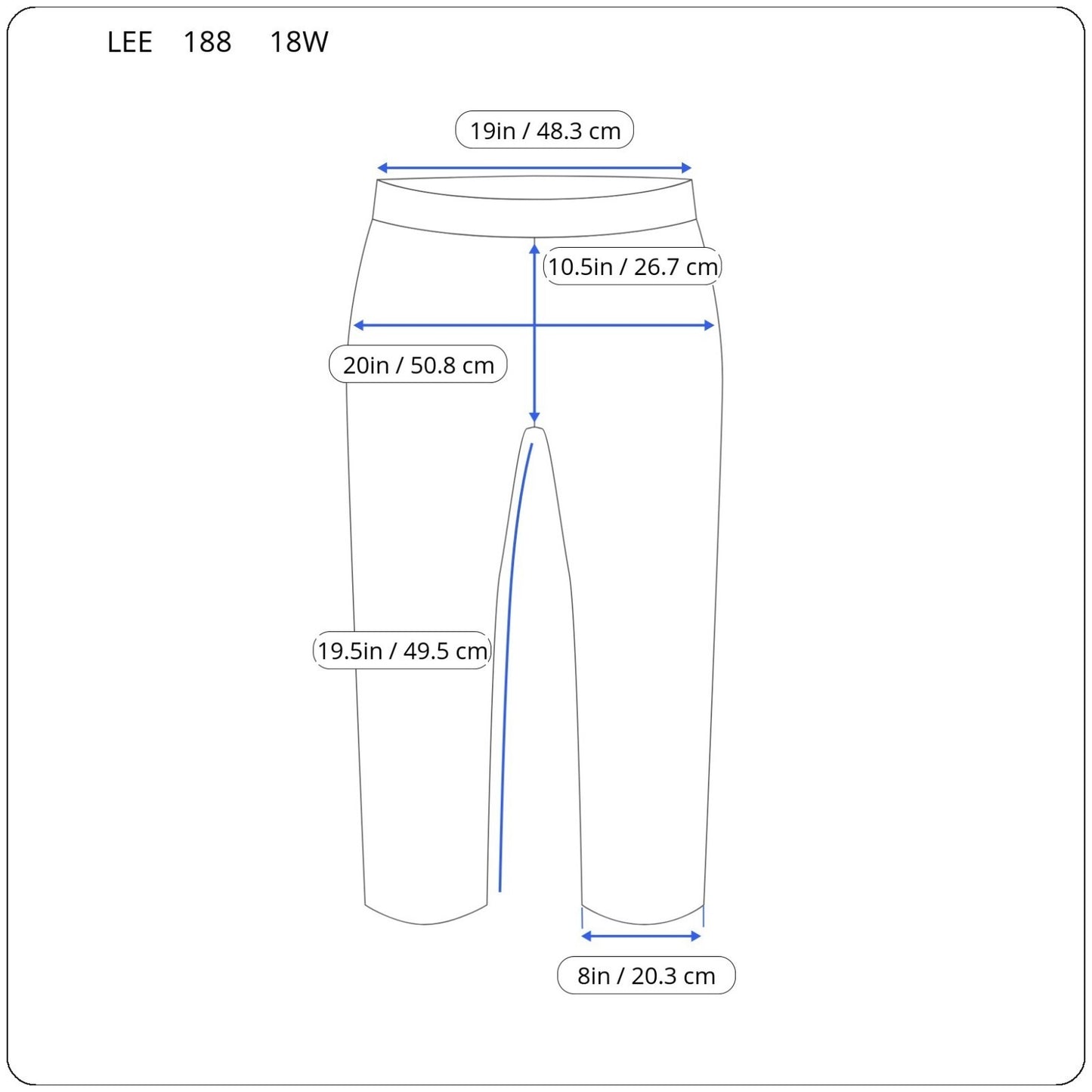 Lee Women Jeans 18W Plus Capri Lower on Waist Beige Denim Zip Fly Comfy Pockets