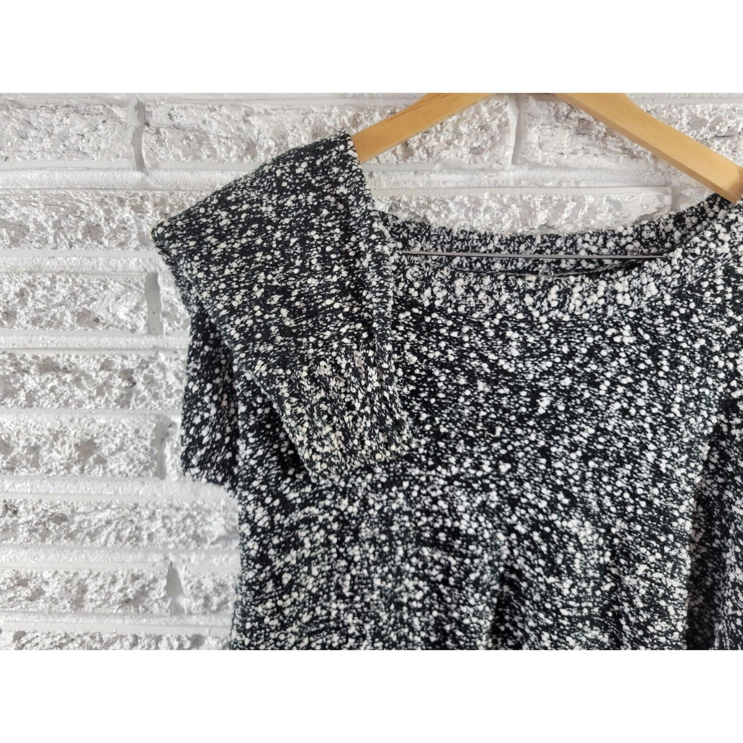 Charter Club Womens Sweater Extra Large XL  PulloverOversized Black Popcorn Knit