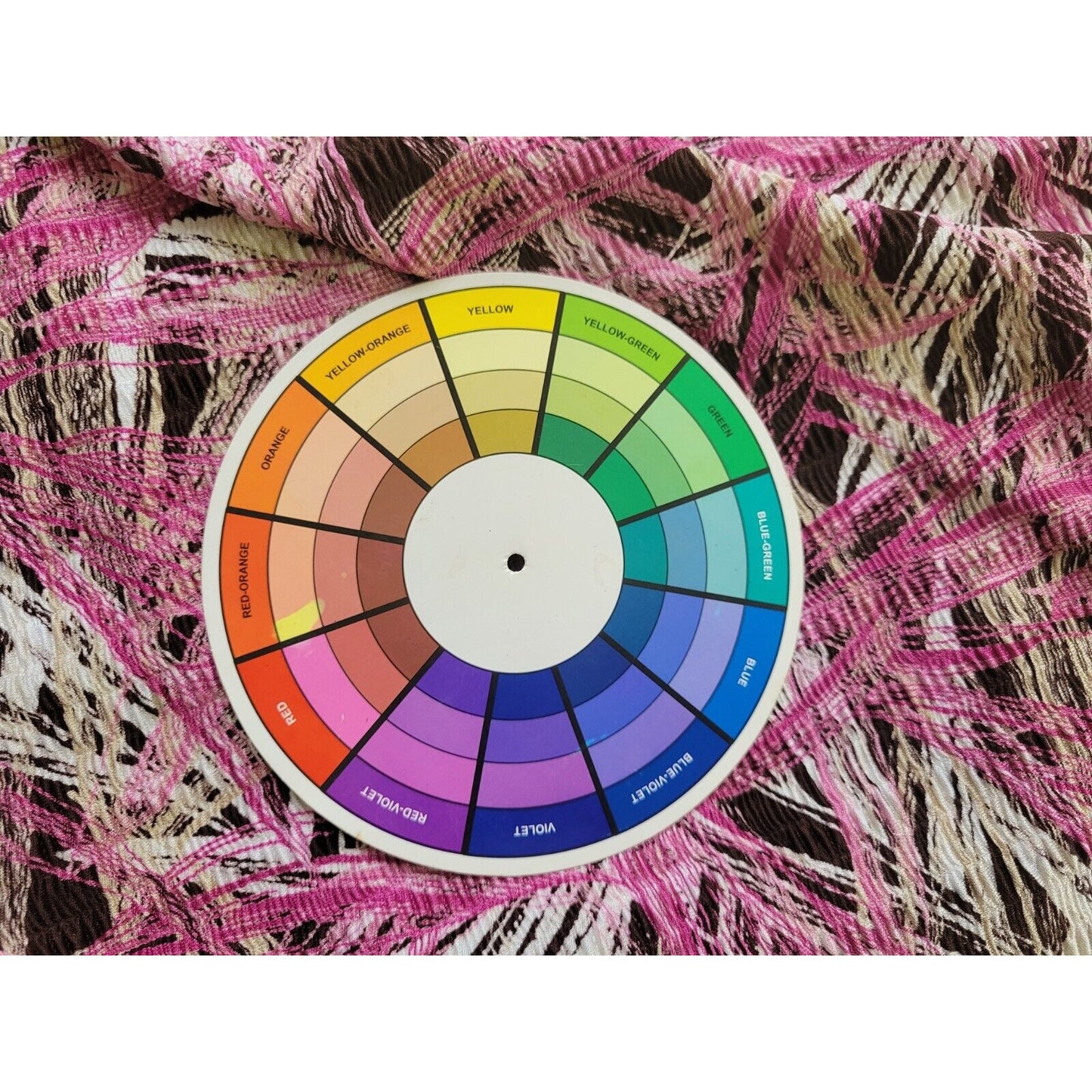 Dress Barn Womens Top 18 20 Plus Tank Purple Geometric Crepe Polyester Office