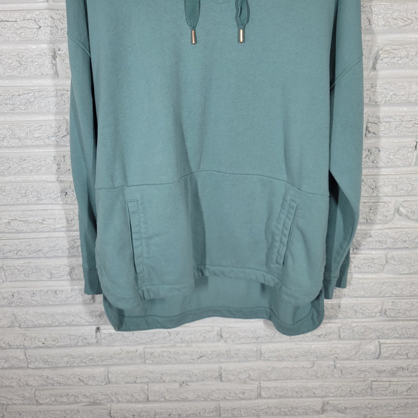 Old Navy Sweatshirt Men XL Women 1X 2X Plus Hoodie Blue Soft Pockets Activewear