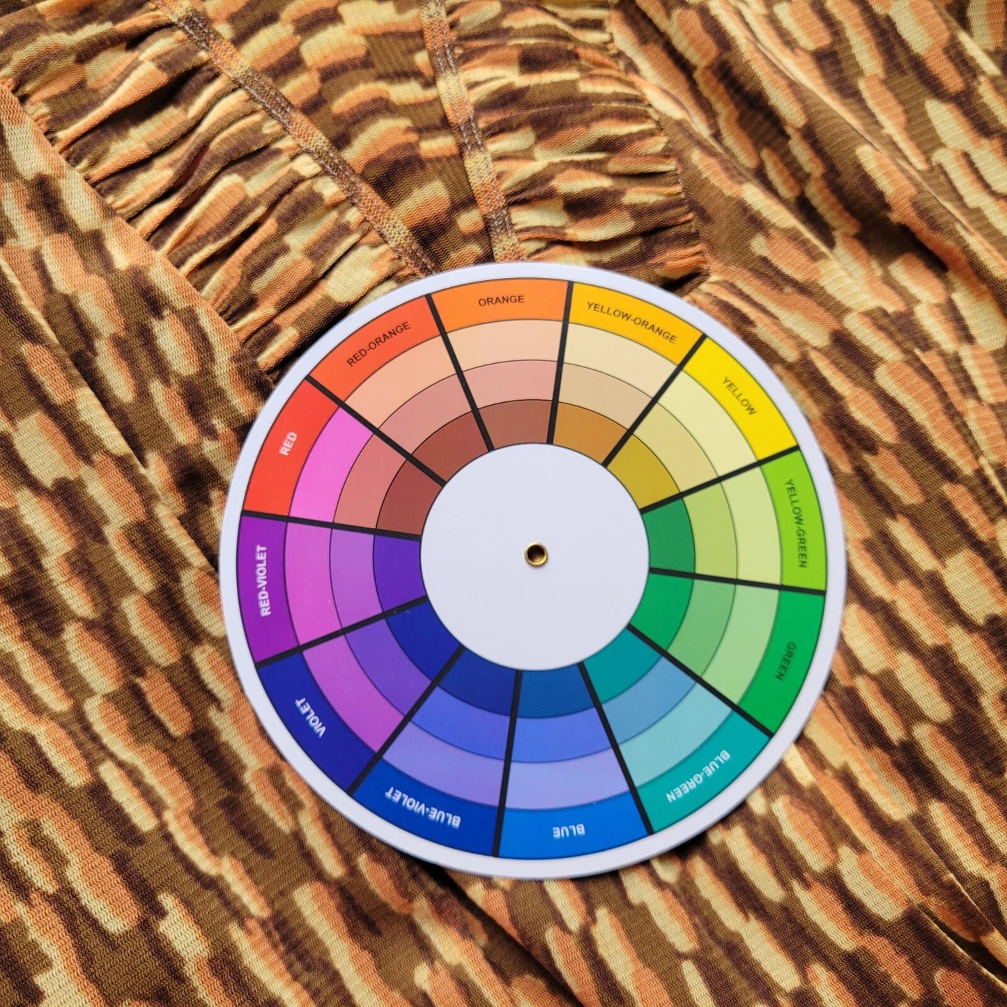 Liz Co Womens Top 3X Plus Tank Brown Geometric Sheer Lightweight Office Nylon