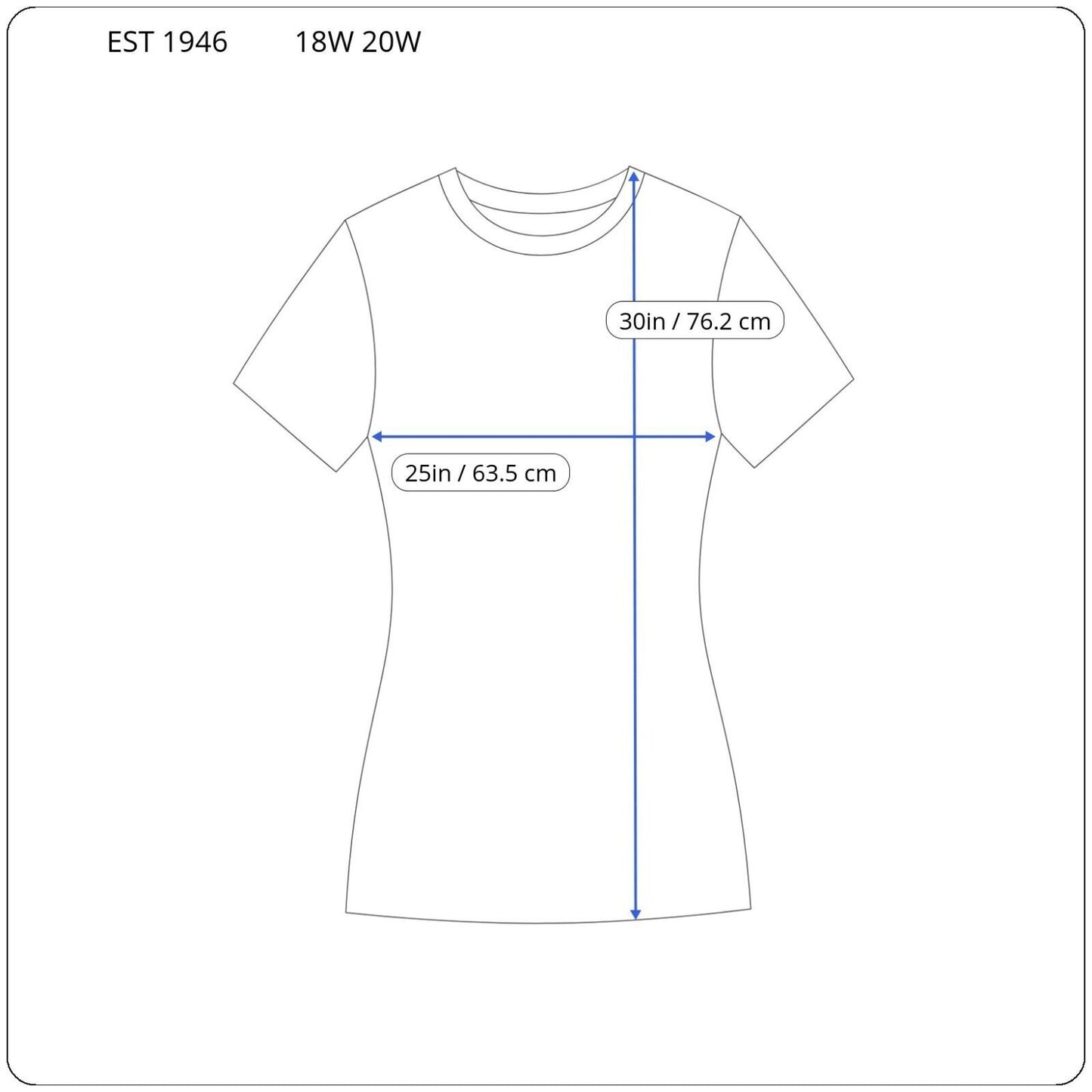 Est 1946 Womens Top 18W 20W On Off Shoulder Blue Geometric Ric Rac Lightweight