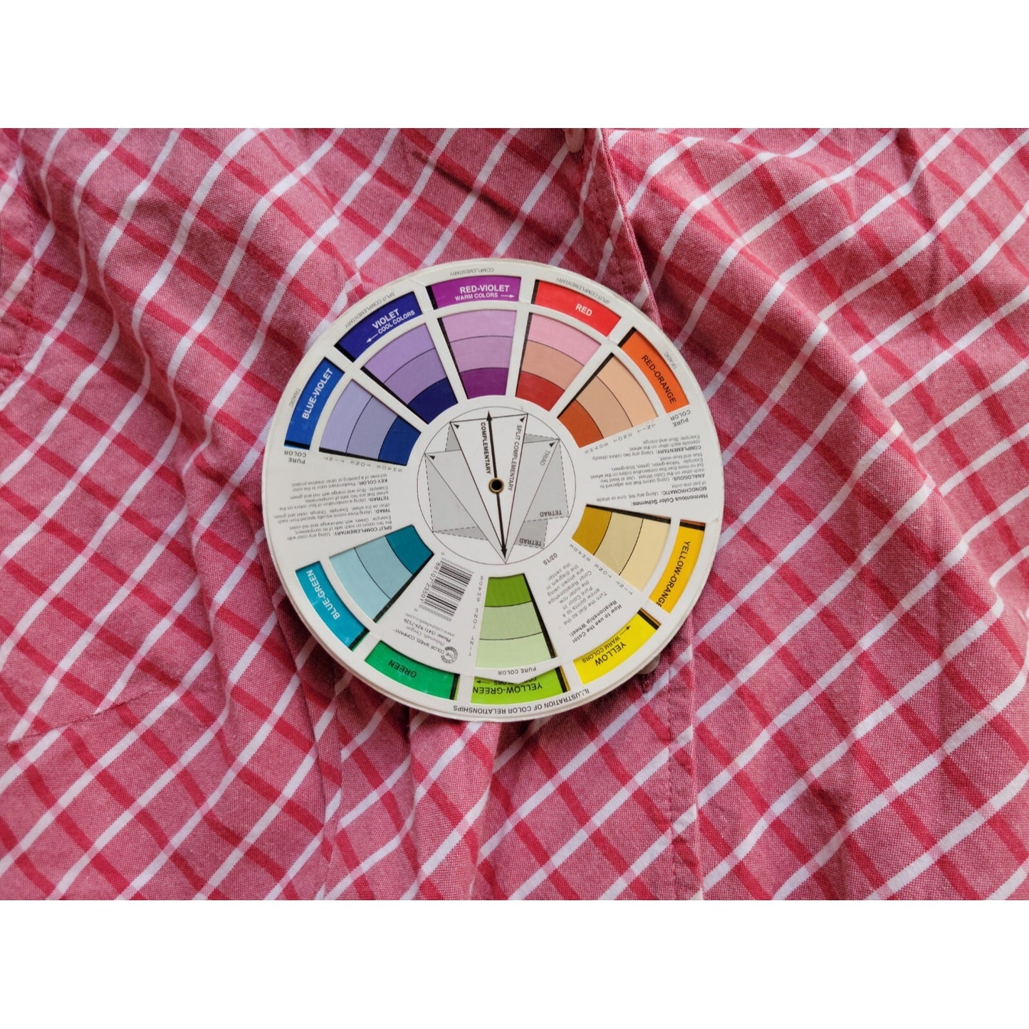 Faded Glory Womens Shirt 22W 24W Button Up Collar Red Plaid Tied Front Casual