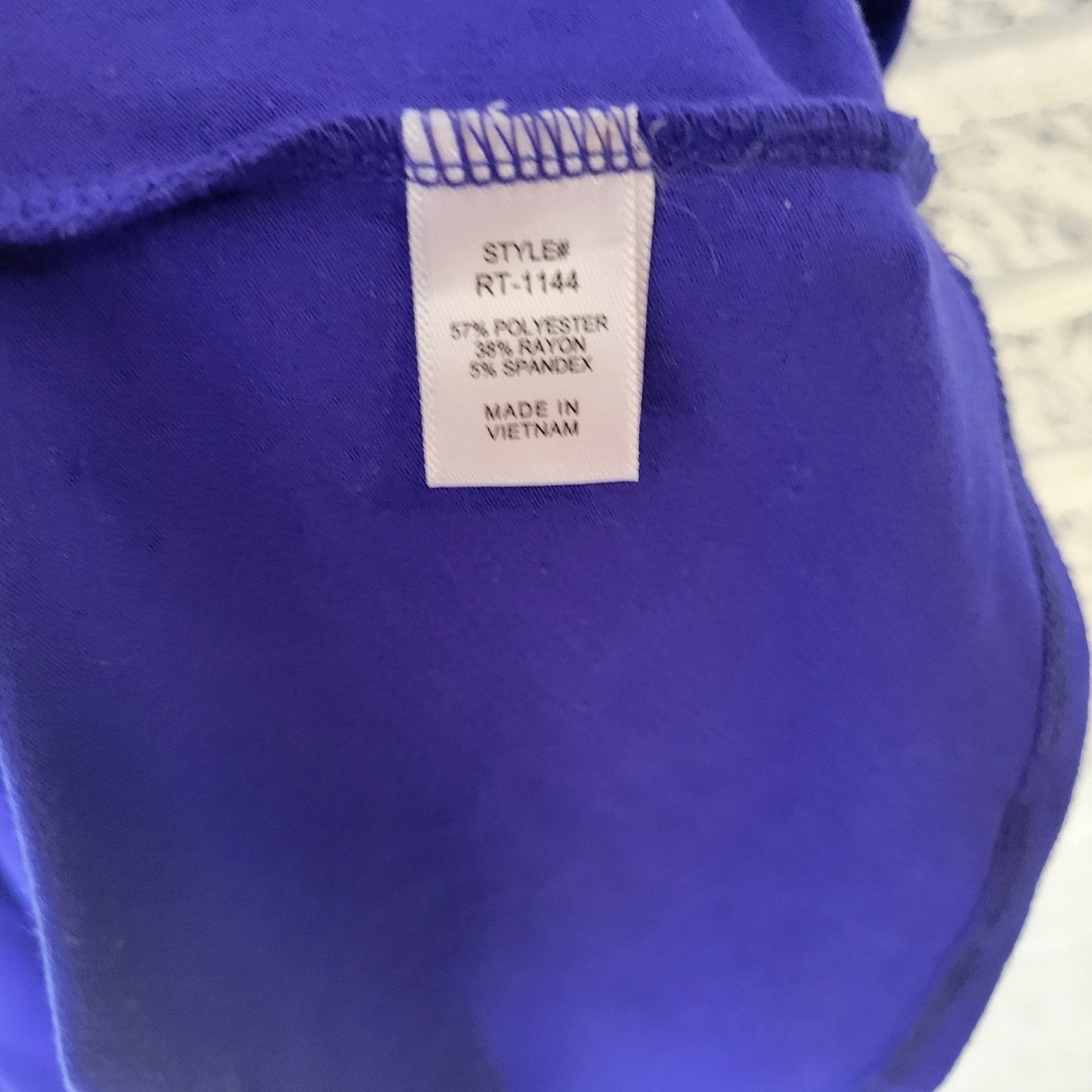 Shiela Rose Womens Top Extra Large XL Cold Shoulder Blue Poly Blend Soft Casual