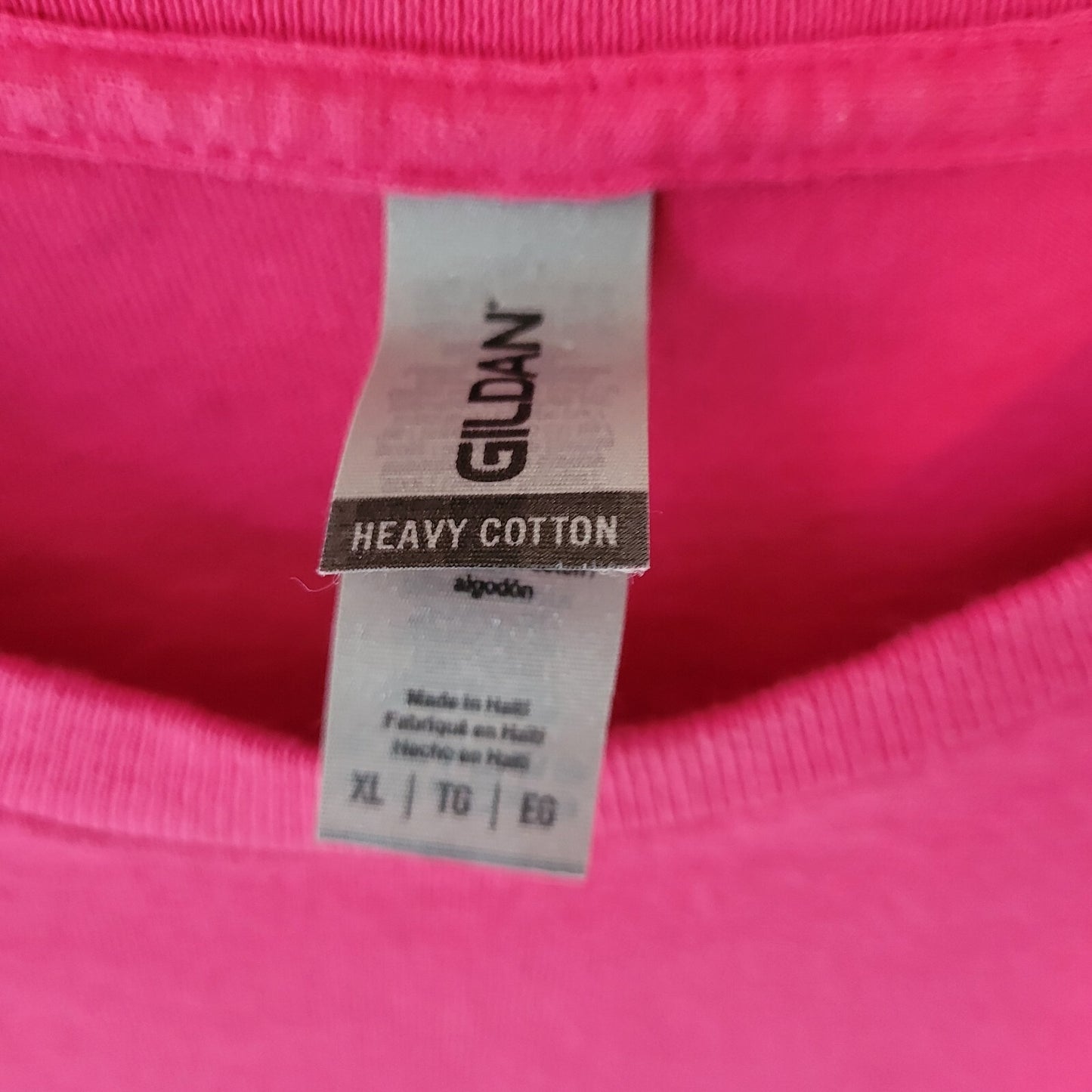 Child Day Care Worker Womens Top Extra Large XL Tee Short Sleeve Pink Cotton