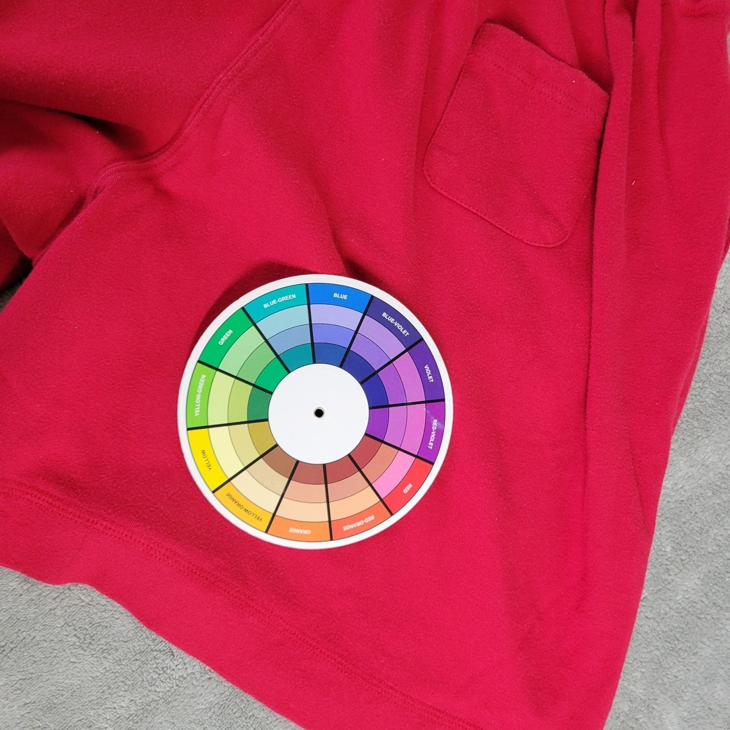 Bobbie Brooks Women's XL Red Chino Shorts Pull On Elastic Waist Drawstring