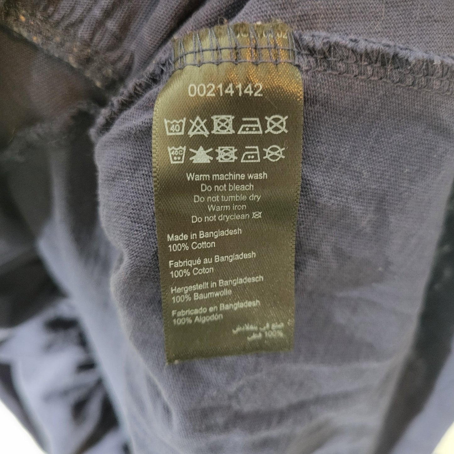 Zim Zoe Womens Dress 20 Plus High Low Blue Cotton Ruffle Pockets Short Sleeve