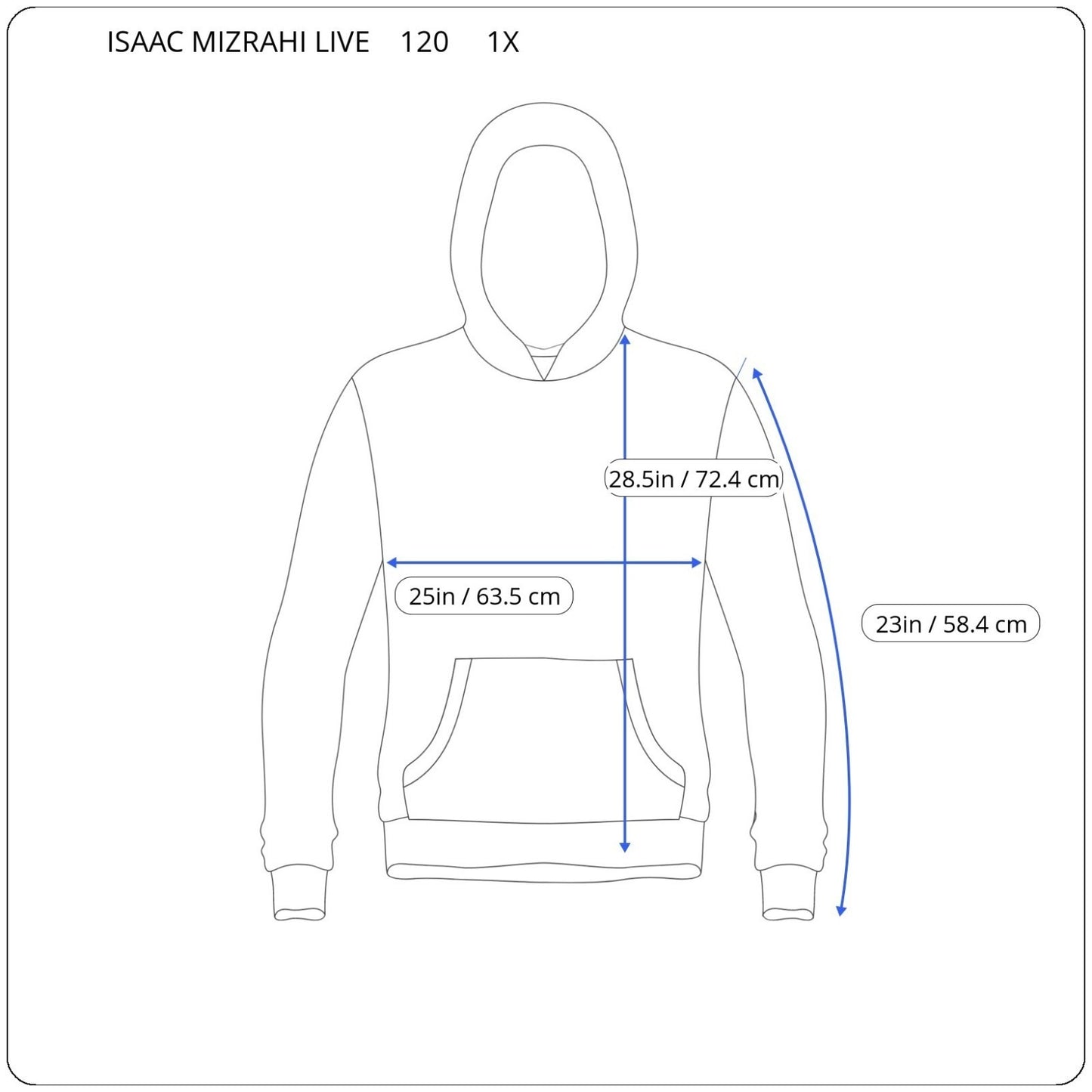 Isaac Mizrahi Live QVC Womens Sweatshirt 1X Plus Hoodie Pockets Purple Tie Dye