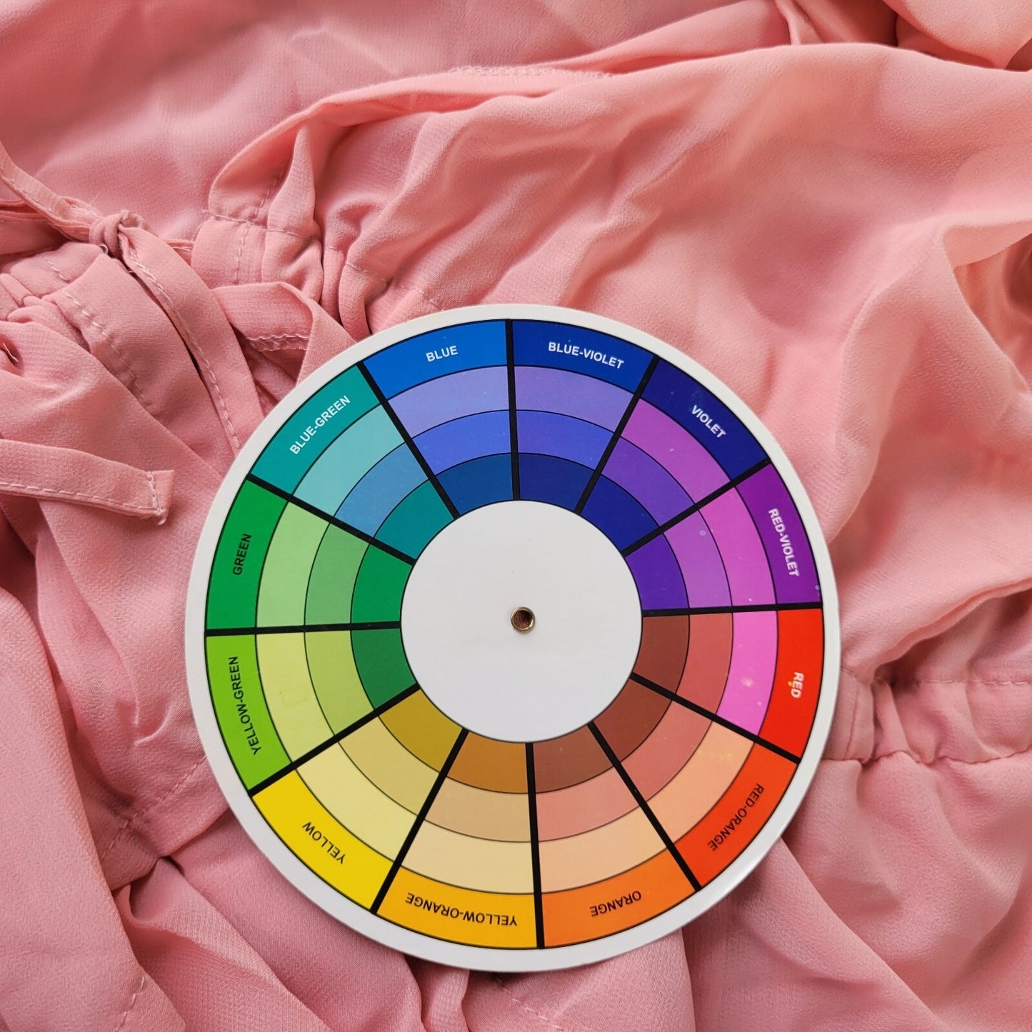 Time Tru Womens Top L XL Tied Sleeve Open Overlay Pink Chiffon Sheer Kimono