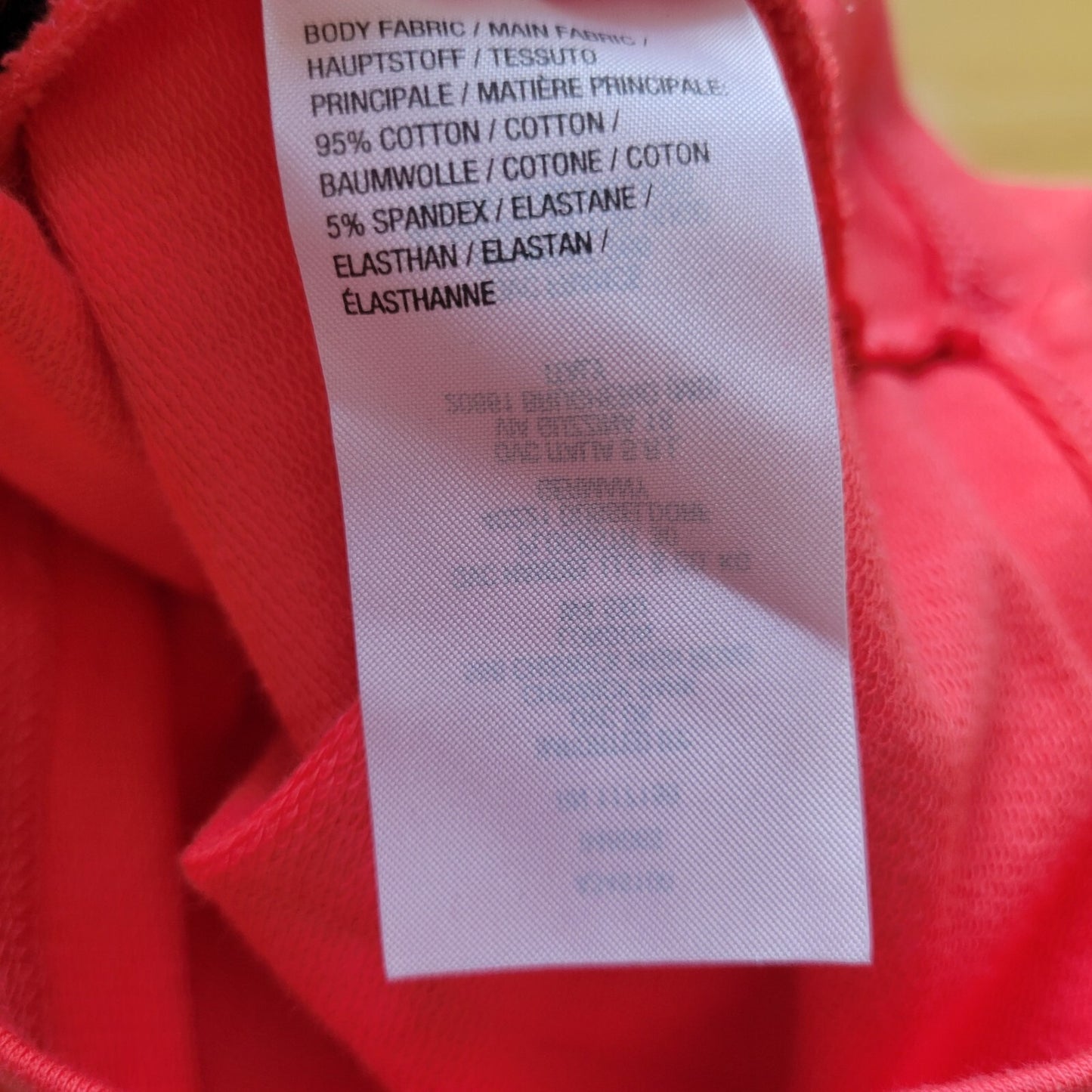 Quacker Factory QVC Womens Top Extra Large XL Zip Up Pink Casual Cotton Blend