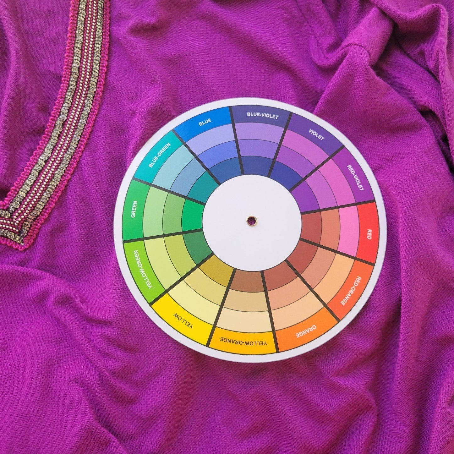 Avenue Womens Top 22 24 Plus 3/4 Sleeve Purple Semi Sheer Studded Lightweight