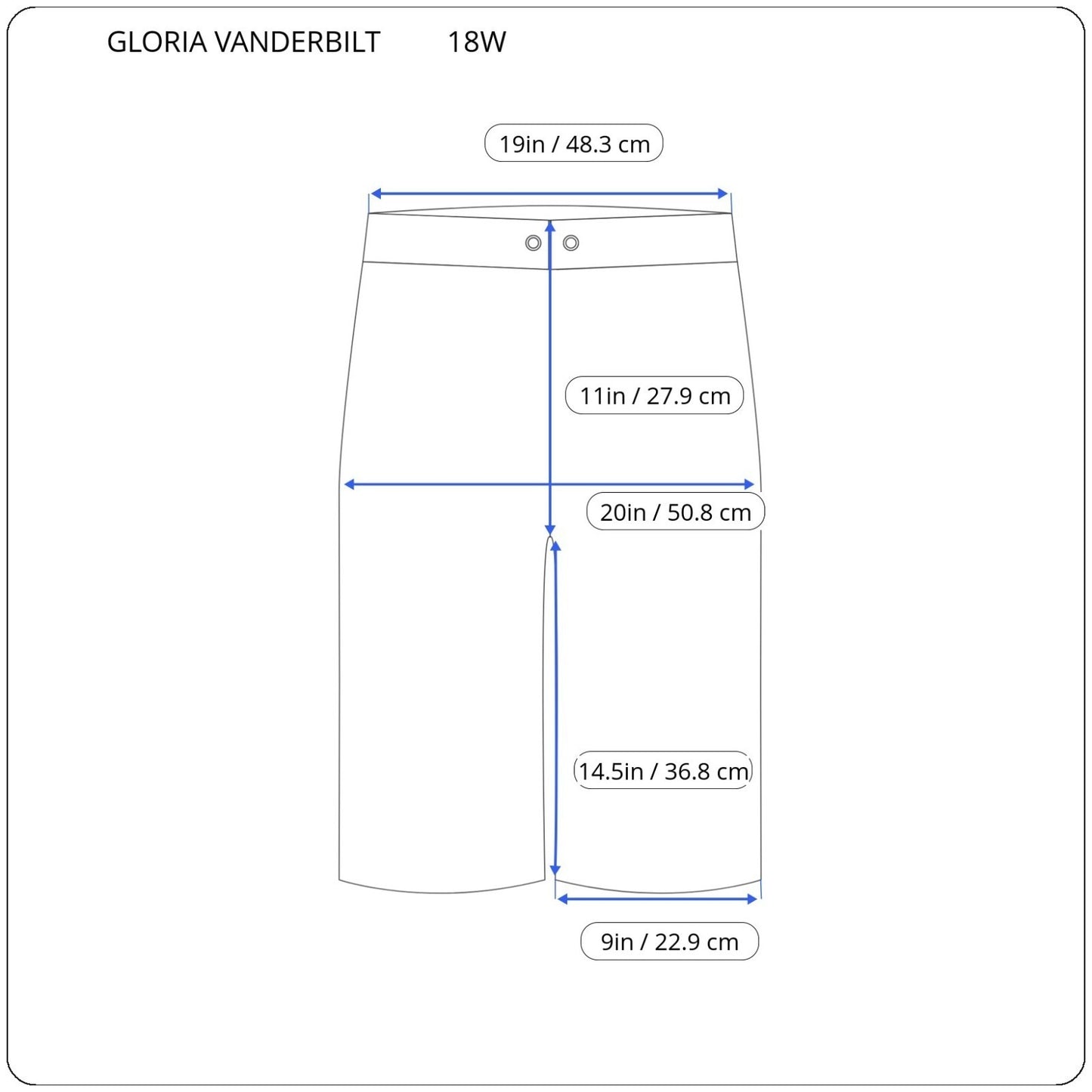 Gloria Vanderbilt Womens Shorts 18W Plus Skimmer Beige Studded Zip Fly Pockets